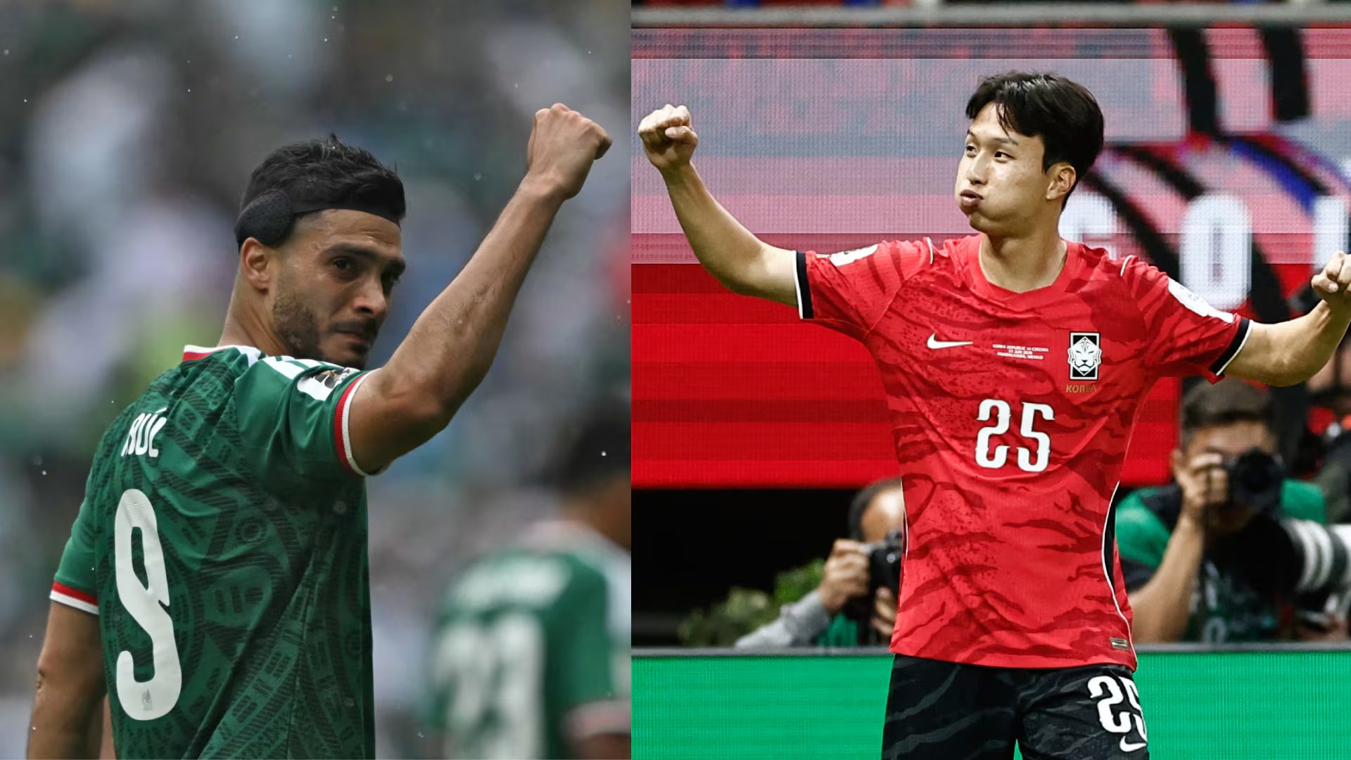 México se enfrentará a Corea del Sur en la jornada dos de la Copa Mundial de la FIFA 2026. Fotos Infobae Centroamérica/AFP