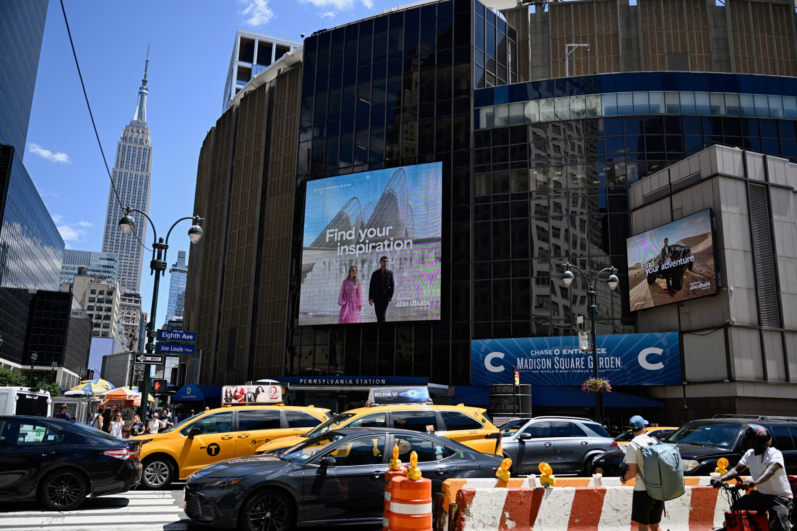 El Madison Square Garden permanece sin eventos programados entre finales de junio y los primeros días de julio (REUTERS/Vincent Alban)
