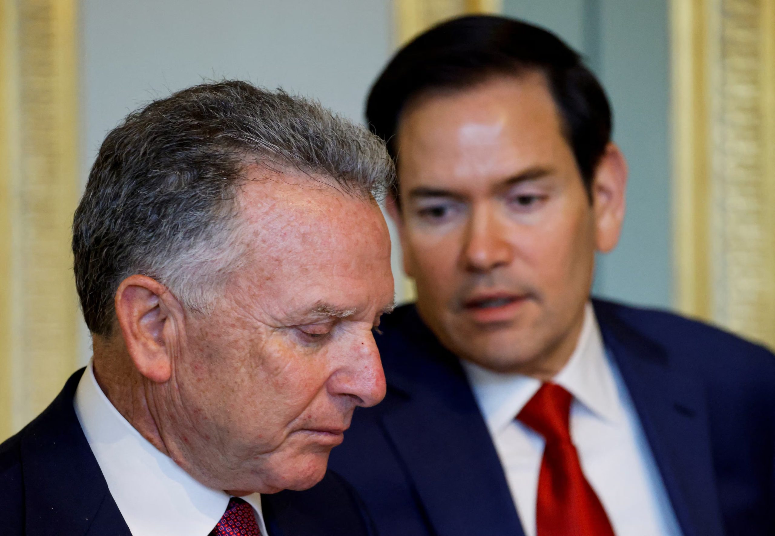 El lunes, Steve Witkoff y el secretario de Estado, Marco Rubio, ofrecieron una sesión informativa telefónica a legisladores (REUTERS)