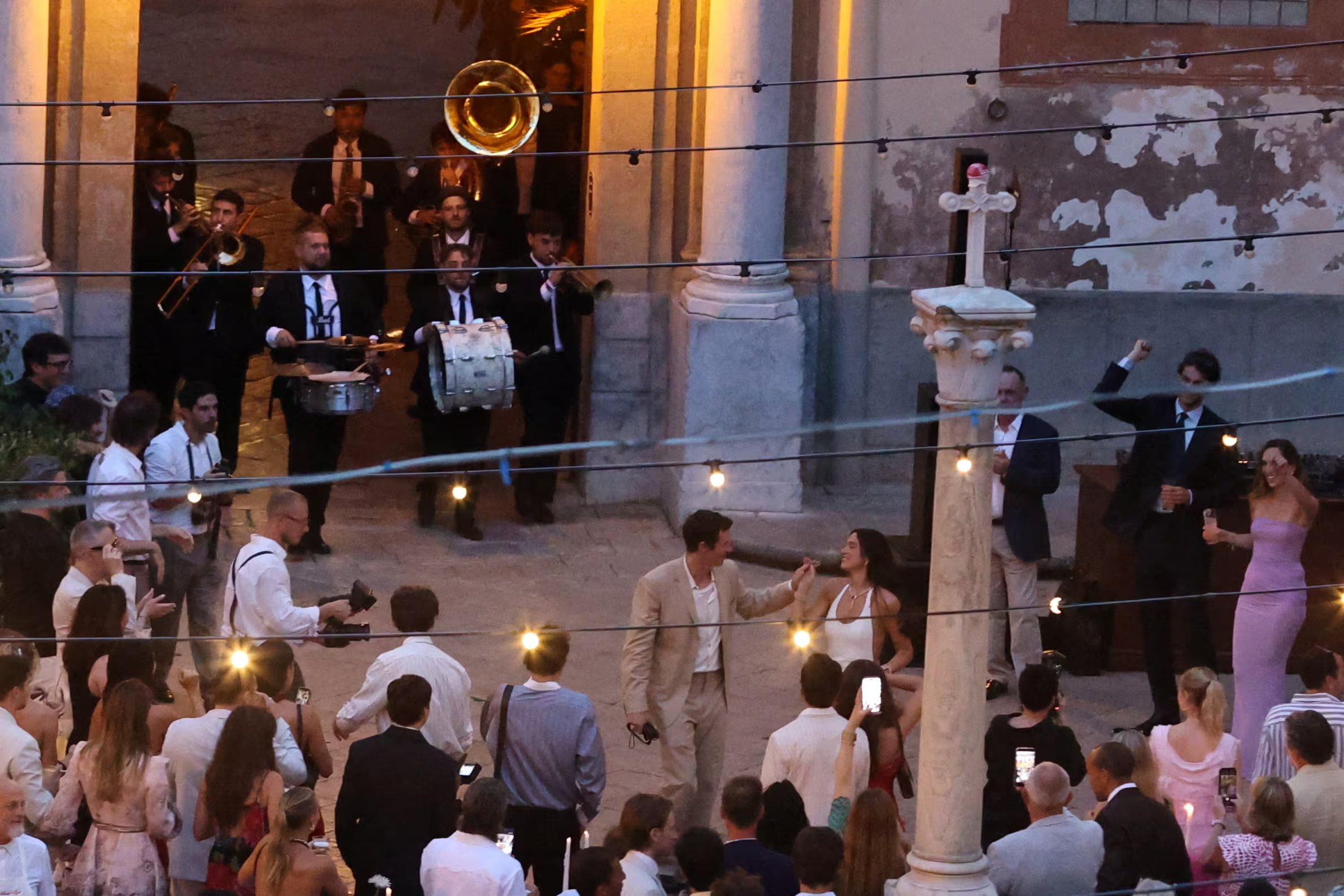 Palermo tenía un significado especial para la pareja, que había visitado la ciudad durante un viaje romántico en 2025 (REUTERS/Igor Petyx)