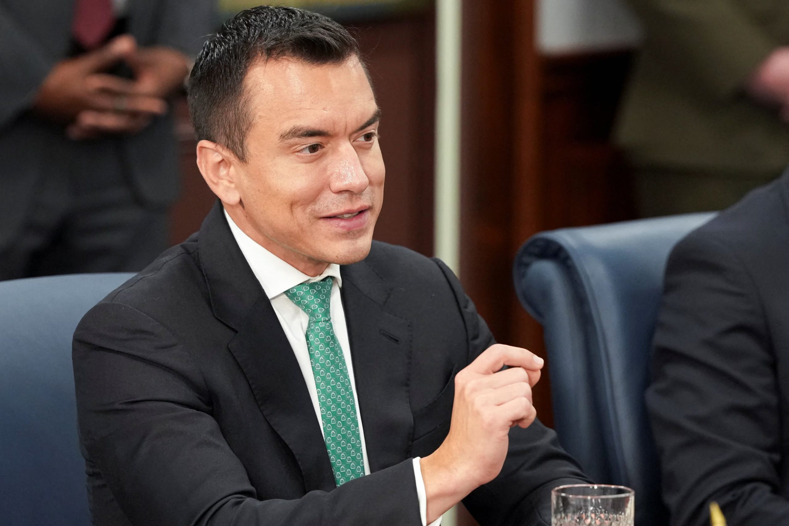El presidente de Ecuador Daniel Noboa. REUTERS/Ken Cedeno