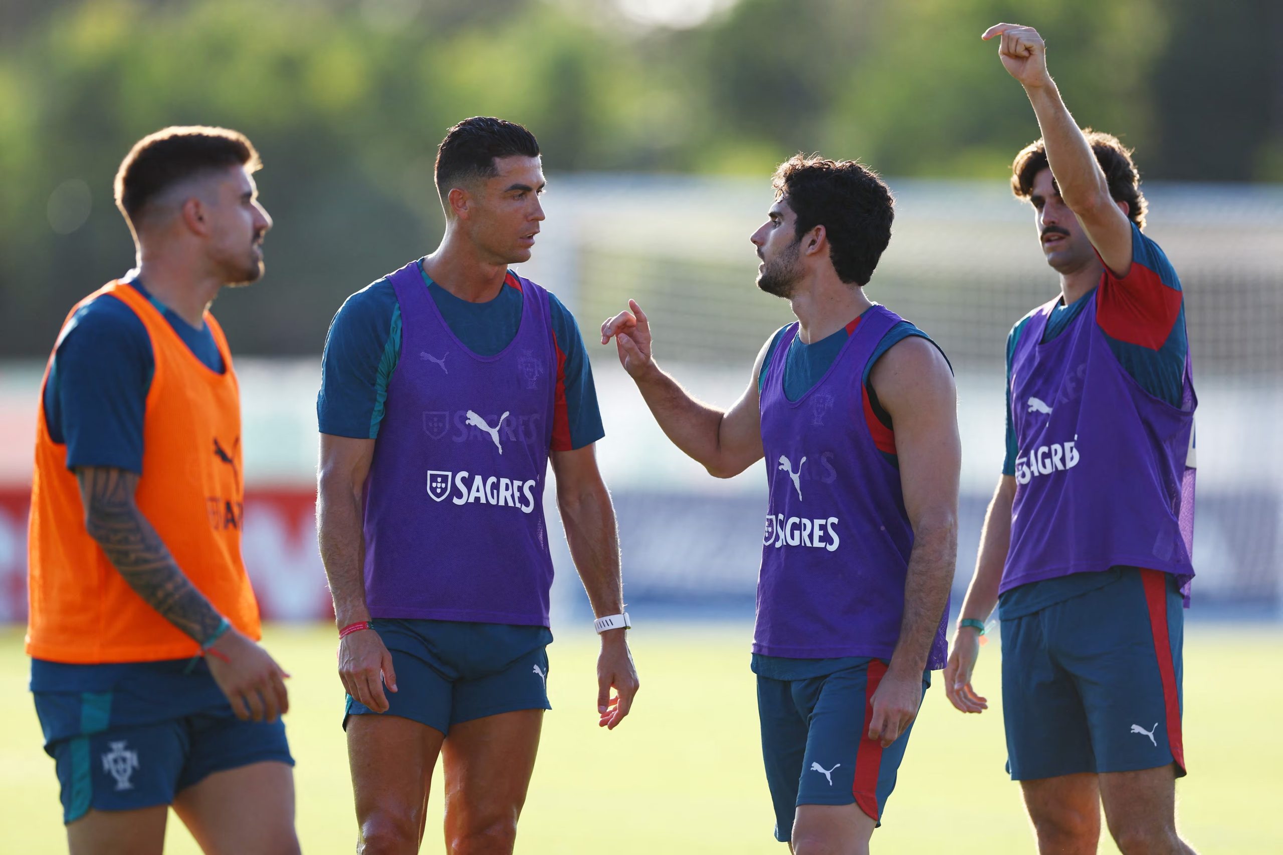 En el análisis previo al debut en la Copa Mundial de la FIFA 2026, Portugal luchará el primer puesto del grupo con la selección Colombia - crédito Marco Bello/REUTERS