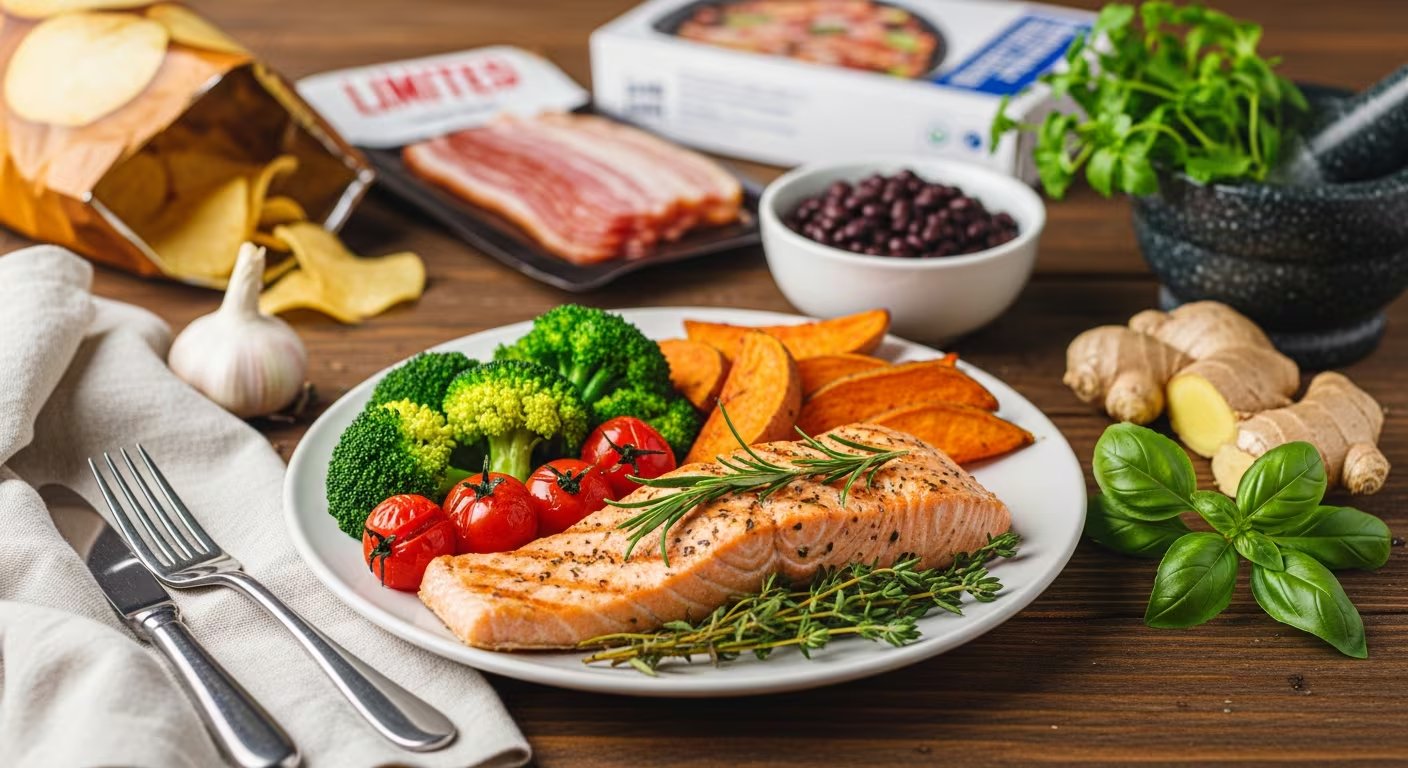 La dieta planetaria de EAT-Lancet registró la mayor reducción estimada de emisiones, con 49 %, por delante de la guía Eatwell y de la baja del consumo de proteínas animales y lácteos (Imagen Ilustrativa Infobae)
