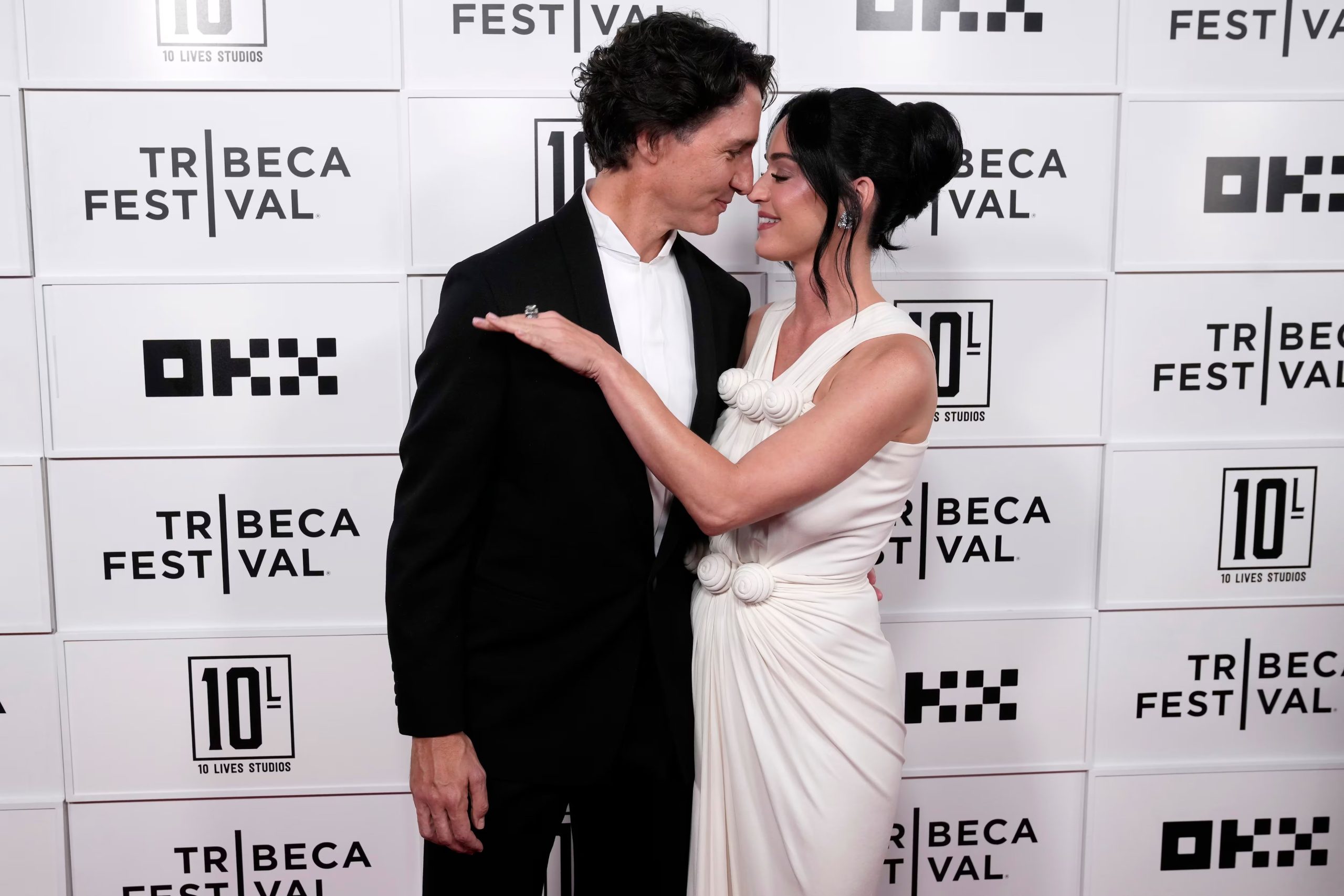 La aparición de Katy Perry y Justin Trudeau en Tribeca confirmó el romance tras meses de rumores y presencia conjunta en eventos informales - (Photo by Charles Sykes/Invision/AP)