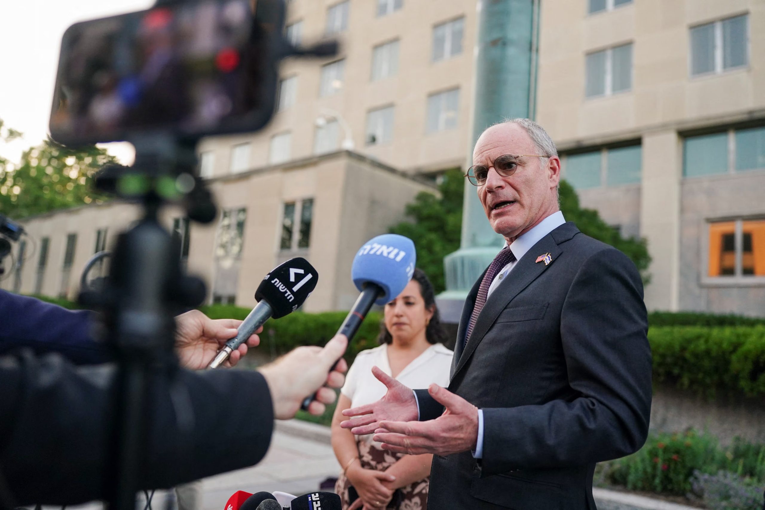 El embajador de Israel en Estados Unidos, Yechiel Leiter (REUTERS/Nathan Howard)