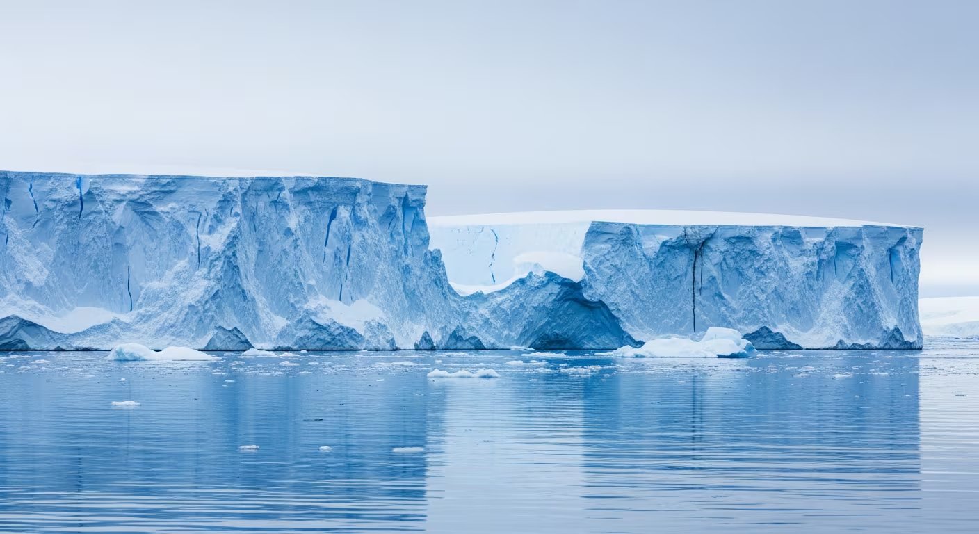 La transición del Pleistoceno Medio modificó de forma drástica la dinámica de las masas de hielo y condicionó el actual comportamiento antártico ante el calentamiento global (Imagen Ilustrativa Infobae)