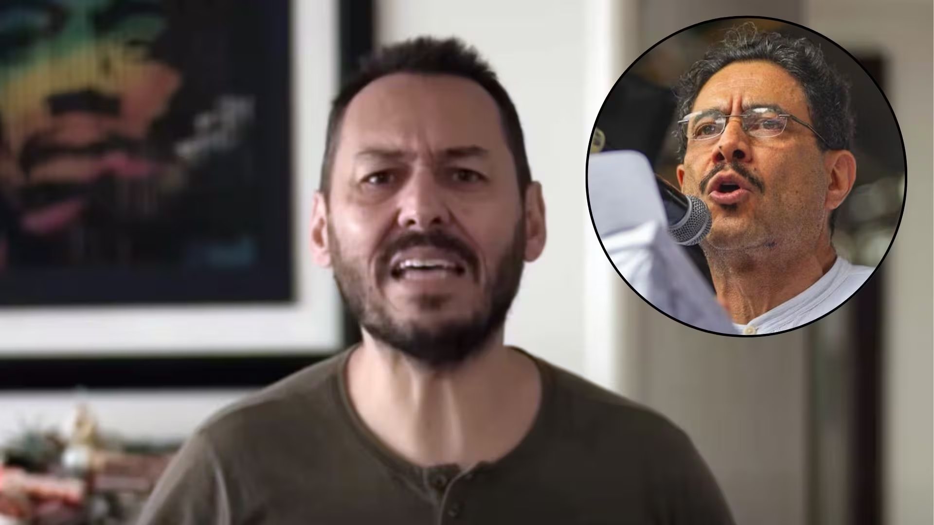 El influenciador sostuvo que él y otros periodistas y creadores de contenido advirtieron durante la campaña sobre la estrategia política, pero afirmó que sus observaciones no fueron atendidas - crédito Prensa Iván Cepeda y captura de pantalla YouTube