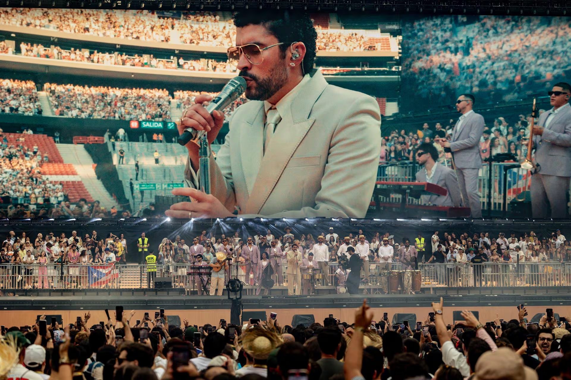 Arranca el quinto concierto de Bad Bunny en Madrid. (IMAGEN DE ARCHIVO).