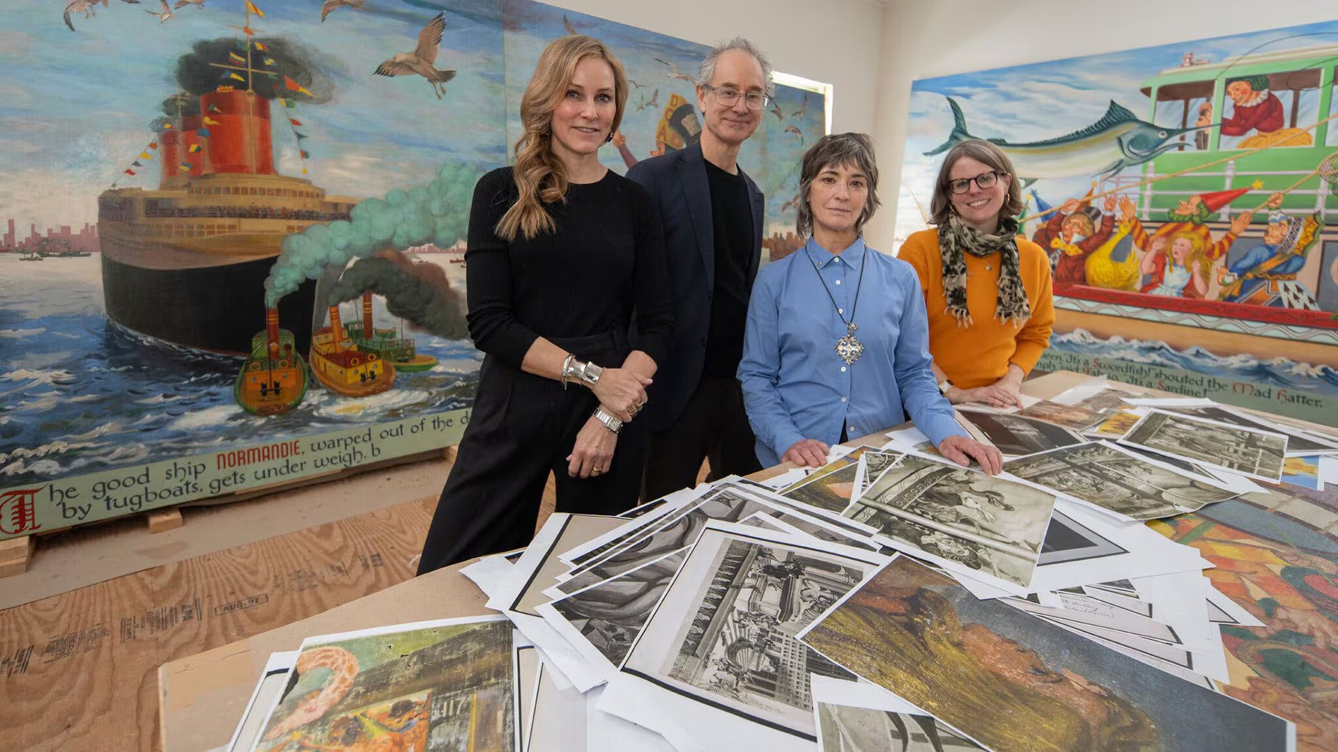 Larissa Trinder, John Lippert, Dawn D’Aulisio y Lilly Tuttle (Crédito: Tony Cenicola/The New York Times)