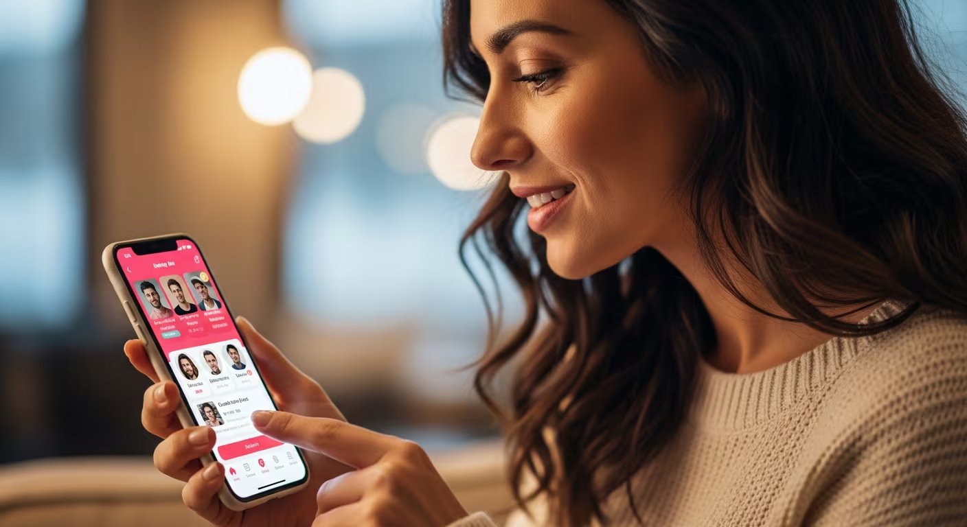 Es clave continuar toda la comunicación en la app de citas. (Imagen Ilustrativa Infobae)