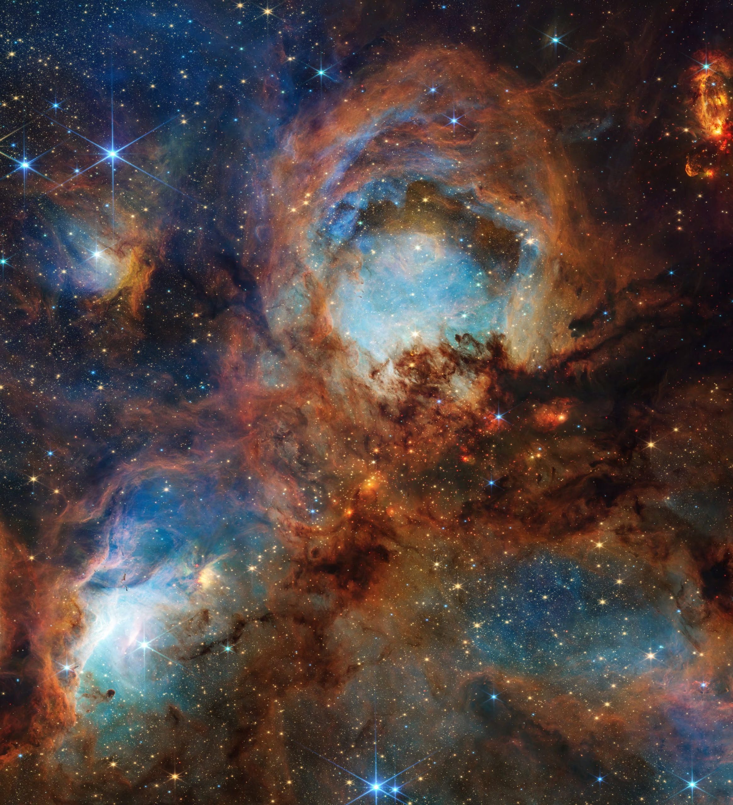 El estudio presentado en la Sociedad Astronómica Estadounidense abre una nueva era para analizar la diversidad de exoplanetas y sus atmósferas. - NASA, ESA, CSA, STScI/Handout vía REUTERS