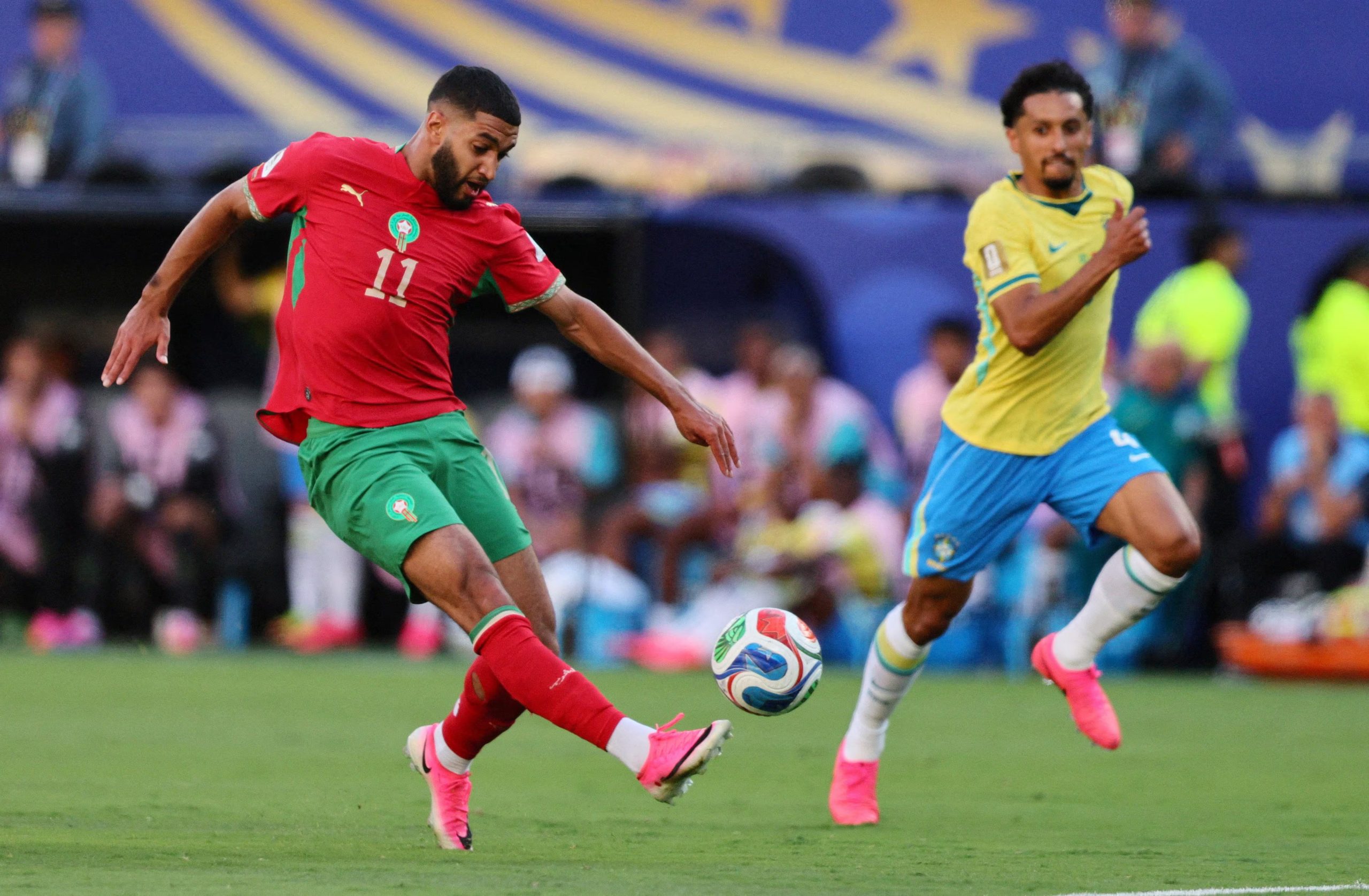 El técnico escocés advirtió sobre Ismael Saibari, autor de un gol ante Brasil y reciente fichaje del Bayern Múnich desde el PSV Eindhoven - Caean Couto/Reuters