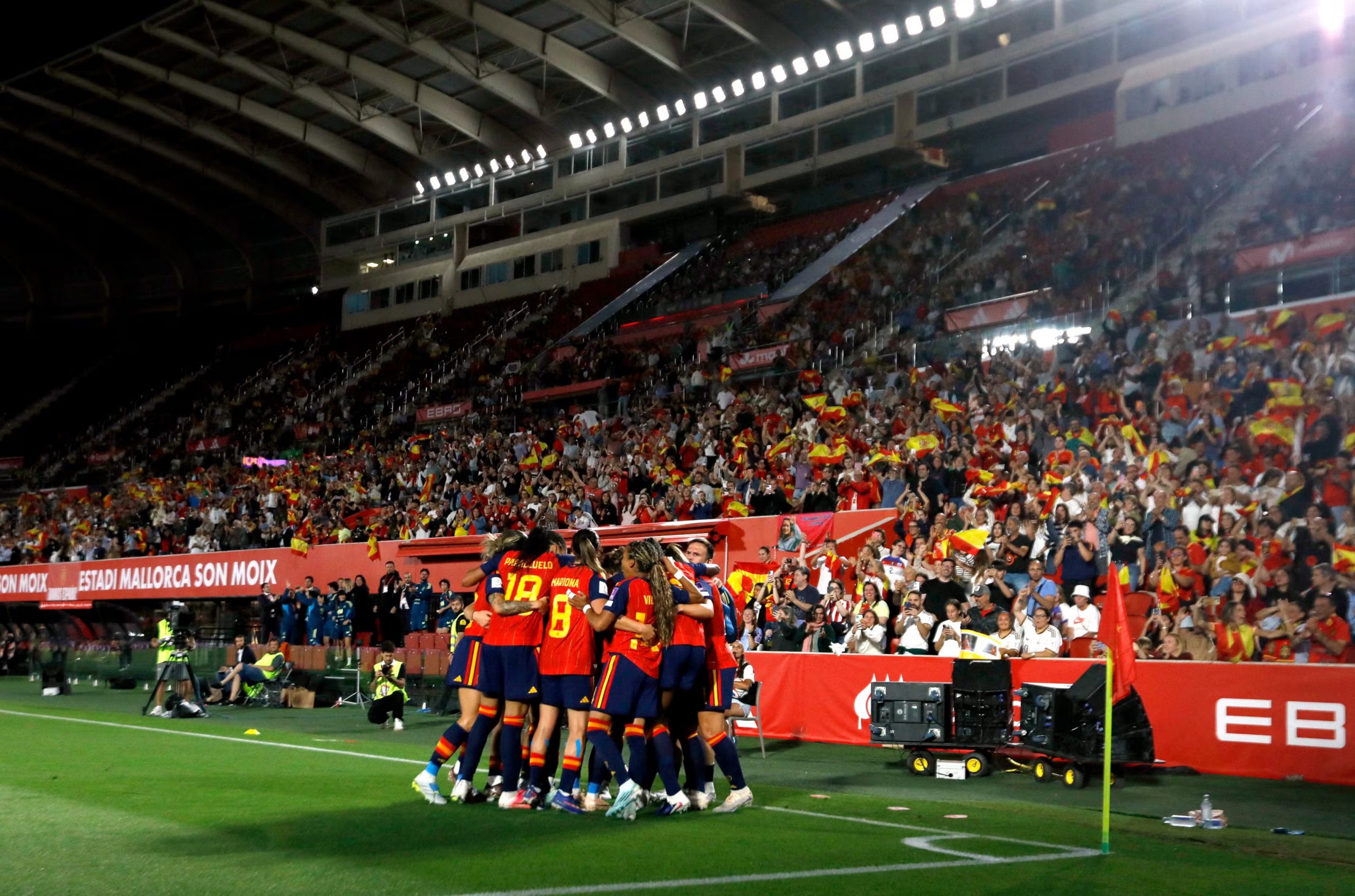 El equipo de Sonia Bermúdez dominó todas las facetas del juego ante la vigente campeona de Europa (REUTERS/Francisco Ubilla)