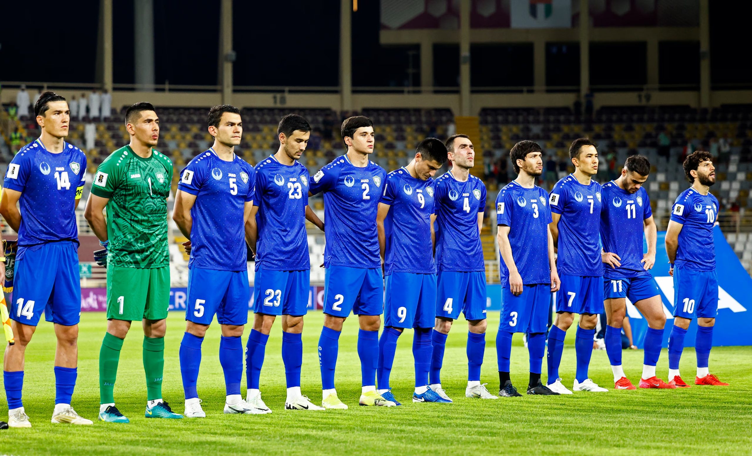Uzbekistán ha tenido un trabajo incansable con cada uno de sus deportistas y, por fin, tiene réditos con su seleccionado de fútbol - crédito Rula Rouhana/Reuters
