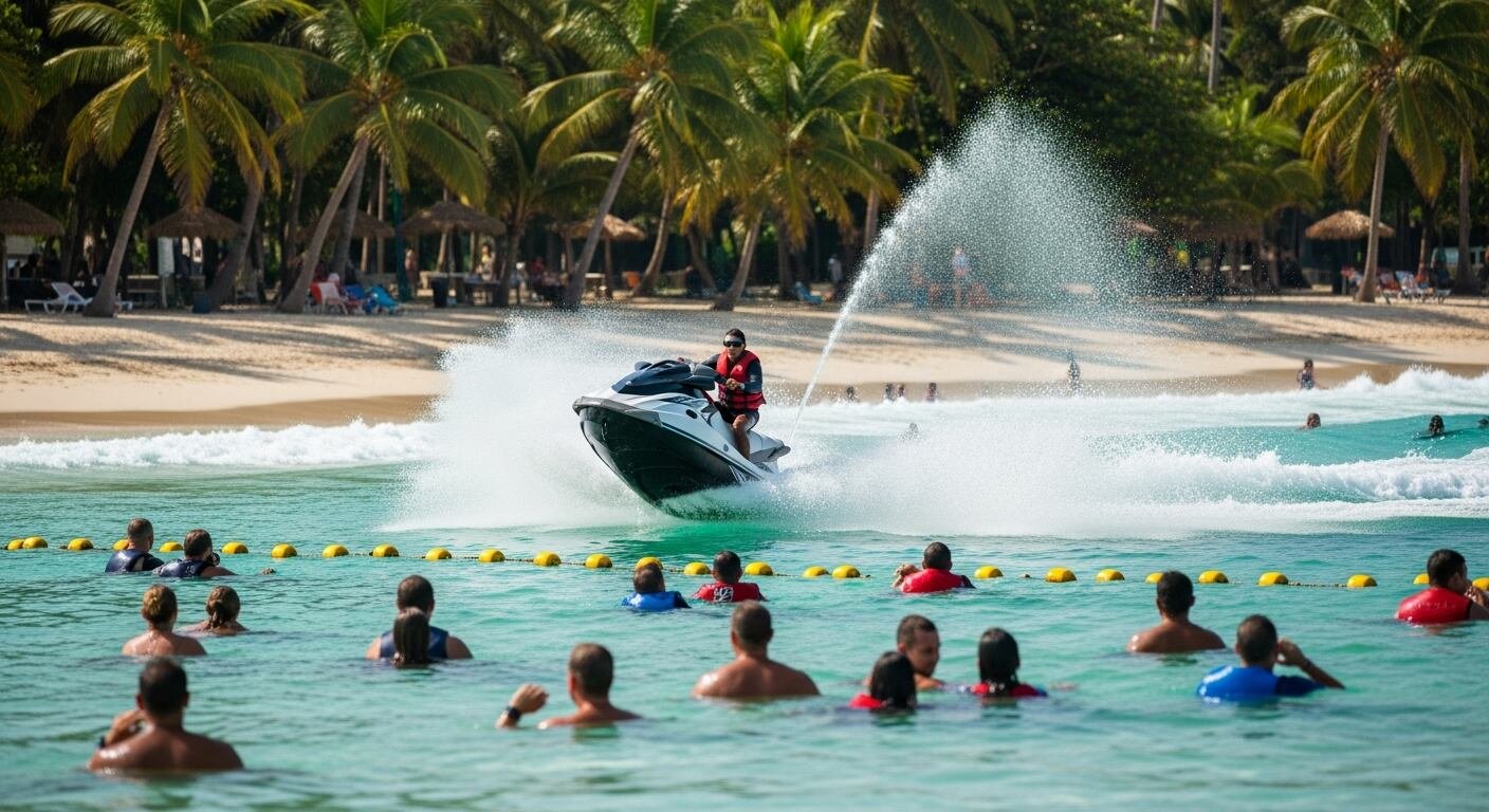 La advertencia de Estados Unidos señala que muchos operadores de motos de agua en Bahamas carecen de licencia, seguro y controles de seguridad. (Imagen Ilustrativa Infobae)