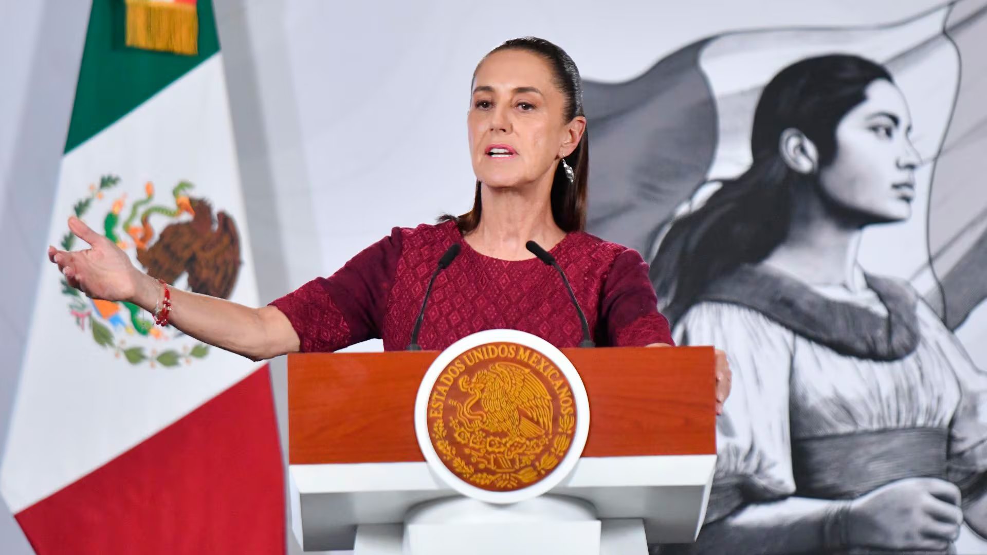 La presidenta dijo que la persona detenida en EEUU no era una de las dos que ella había solicitado que fueran extraditadas a México. (Cuartoscuro)