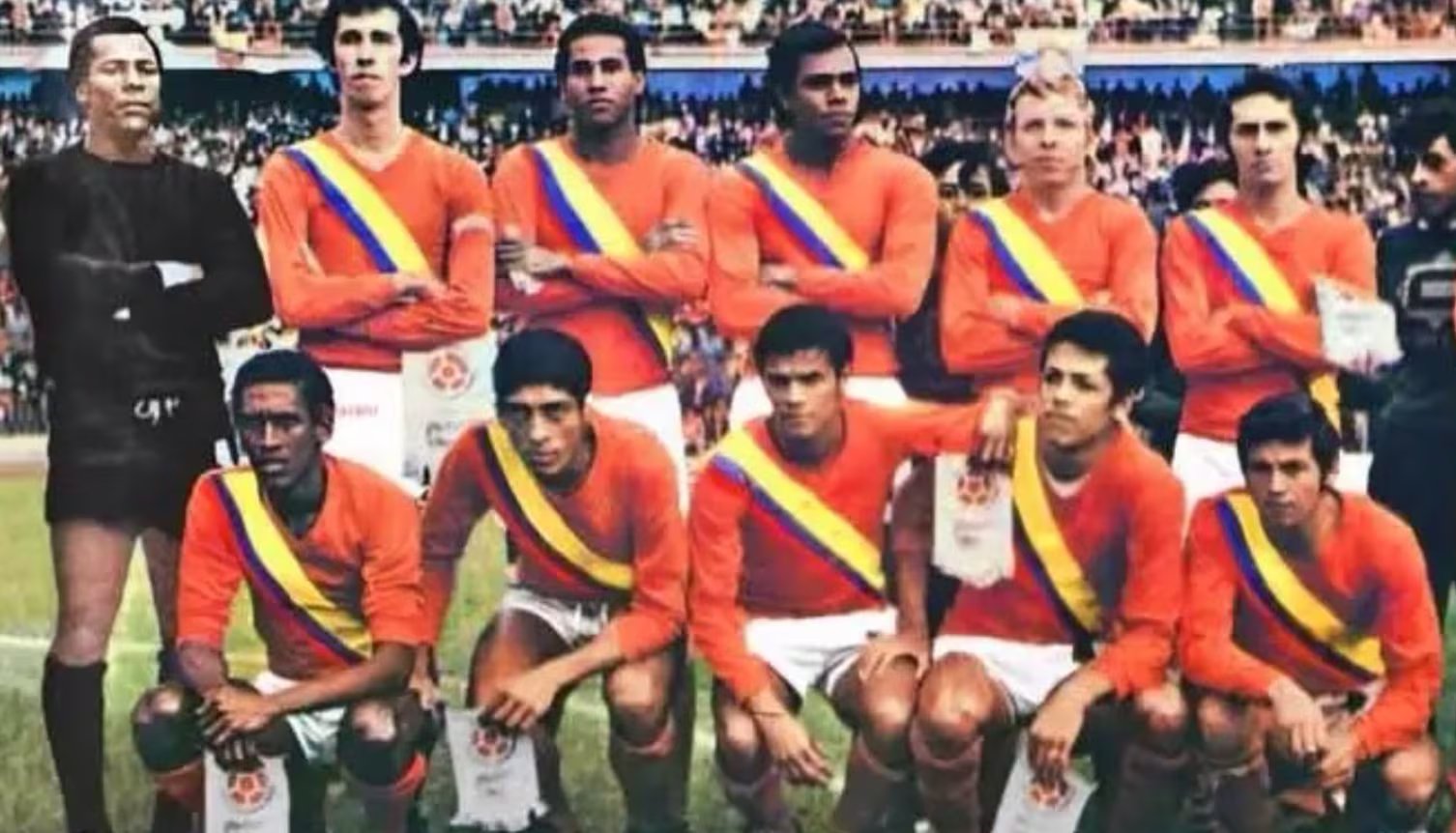 Este fue el equipo de la Selección Colombia que avanzó a los Juegos Olímpicos de Múnich 1972 - crédito @eldoctorpelaez/X