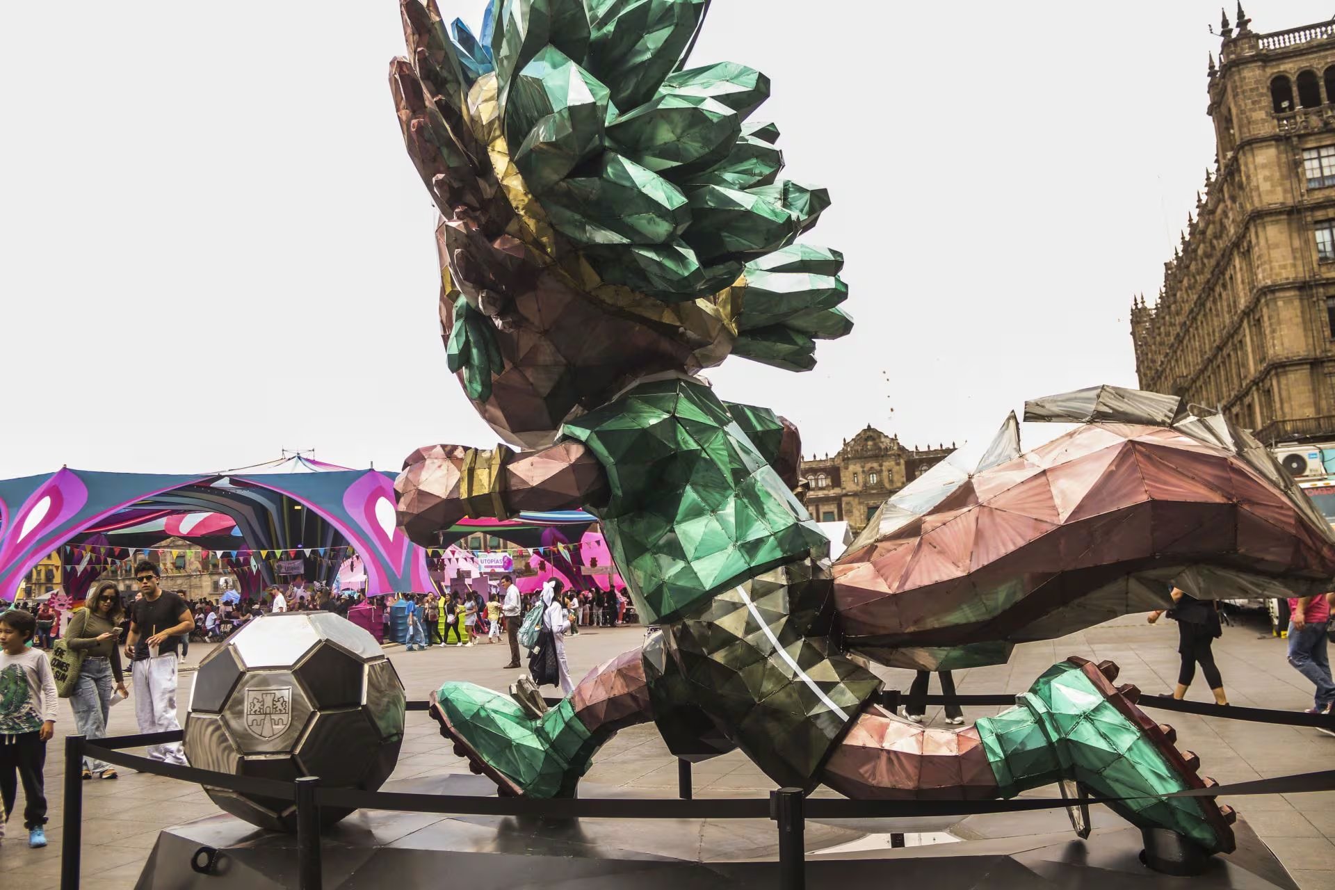 Pantallas gigantes, conciertos y entrada libre: así serán los 18 Festivales Futboleros que la CDMX. FOTO: VICTORIA VALTIERRA/CUARTOSCURO.COM