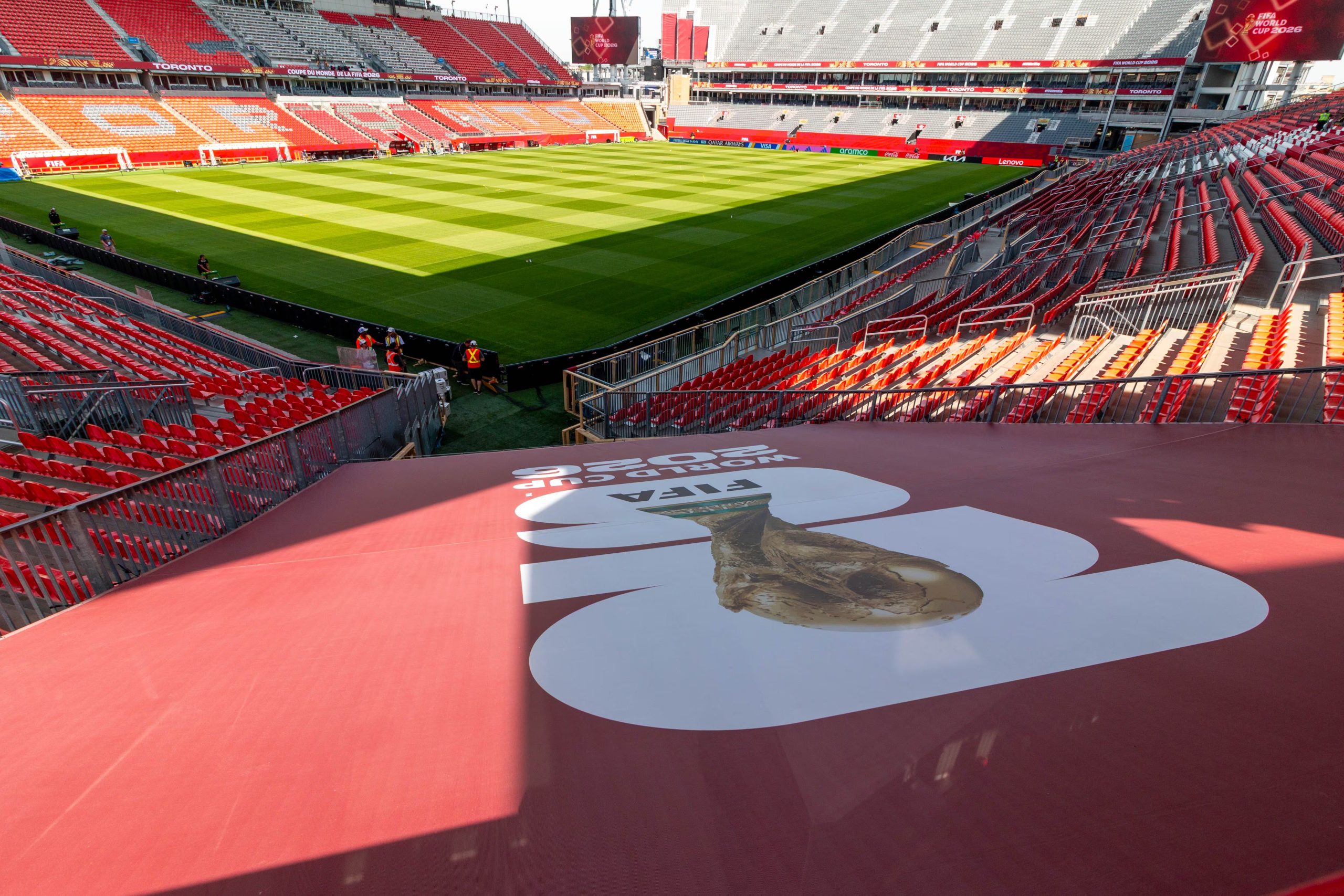 Lugar donde se jugará el Portugal vs. Croacia-crédito Julio César Rivas/EFE