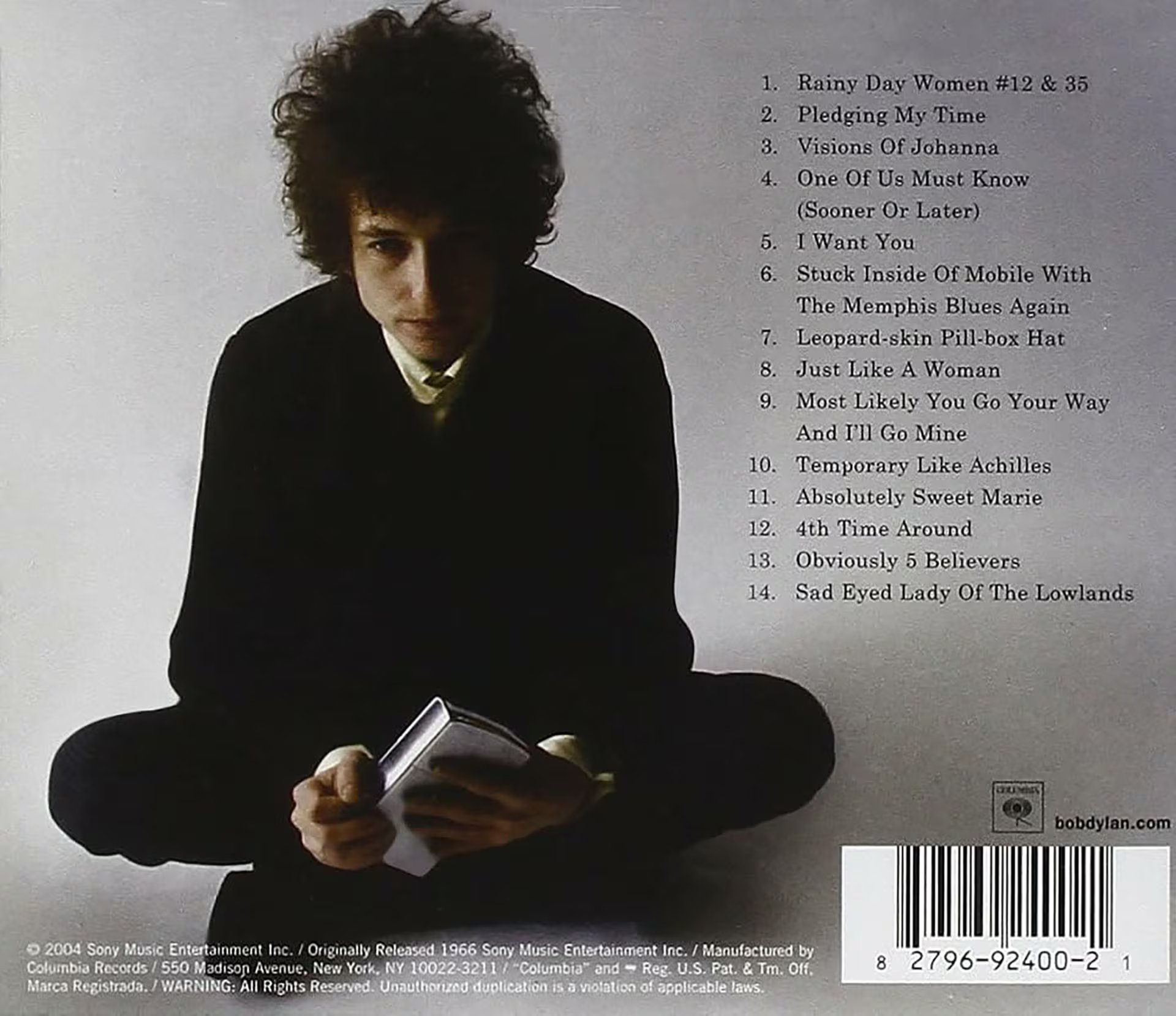 Las letras de 'Blonde on Blonde' mezclan un registro visionario y coloquial, y desplazan el foco de Bob Dylan hacia el deseo, la frustración amorosa y la alienación