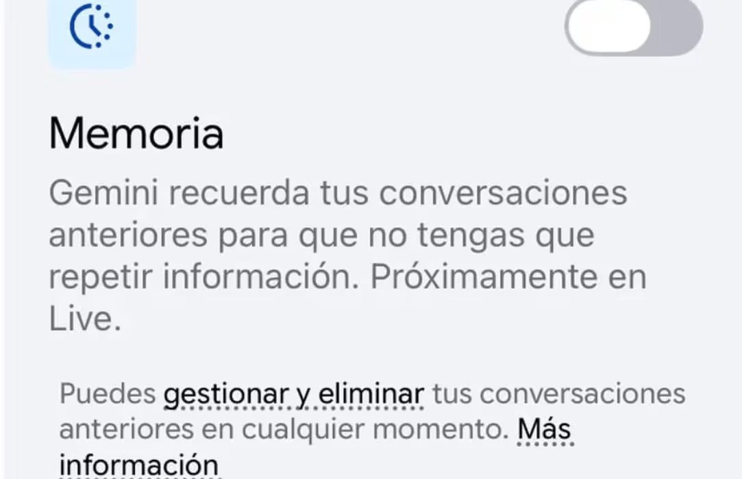 Gemini ahora recordará las conversaciones que tuvieron para tener respuestas más precisas.