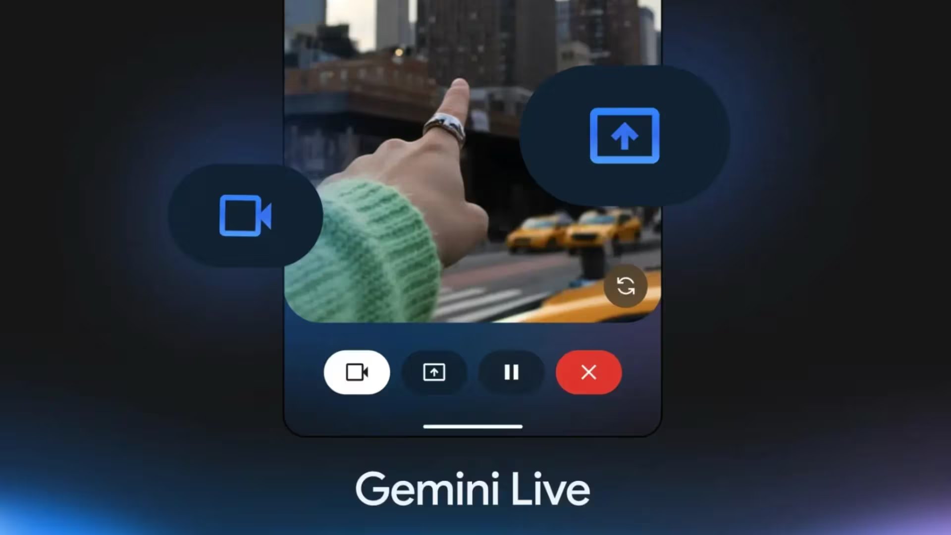 Conoce qué puedes hacer con Gemini Live cuando usa la cámara de tu celular.