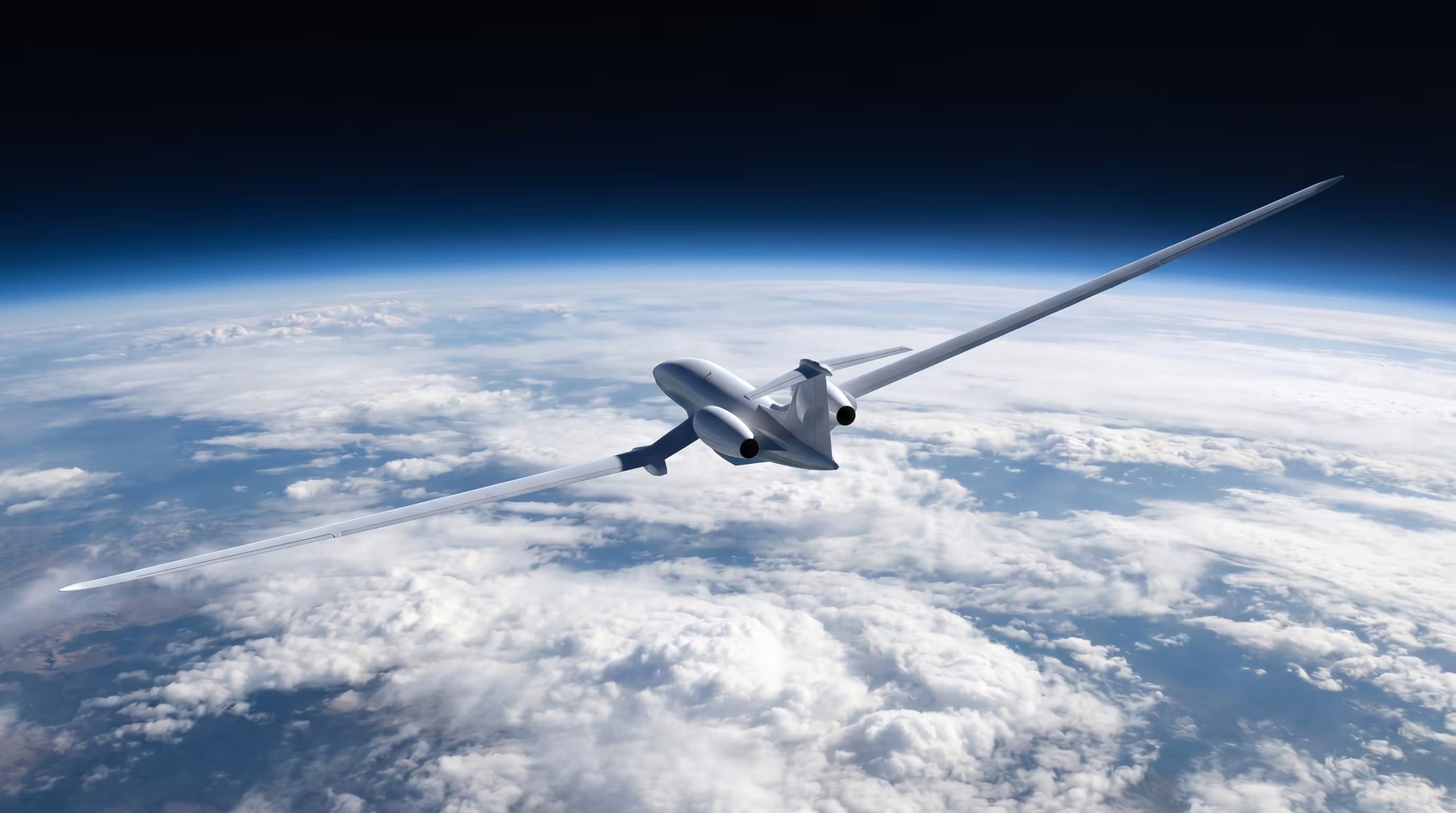 El desarrollo de aeronaves específicas para misiones en la estratosfera exige diseños distintos a los aviones comerciales, con alas largas y fuselaje compacto (Imagen Ilustrativa Infobae)