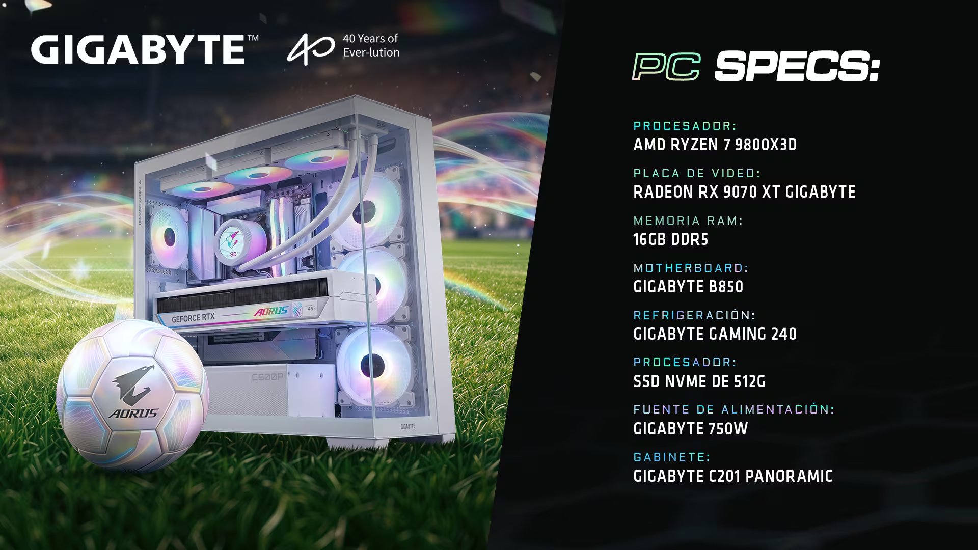 Gigabyte 40 Años