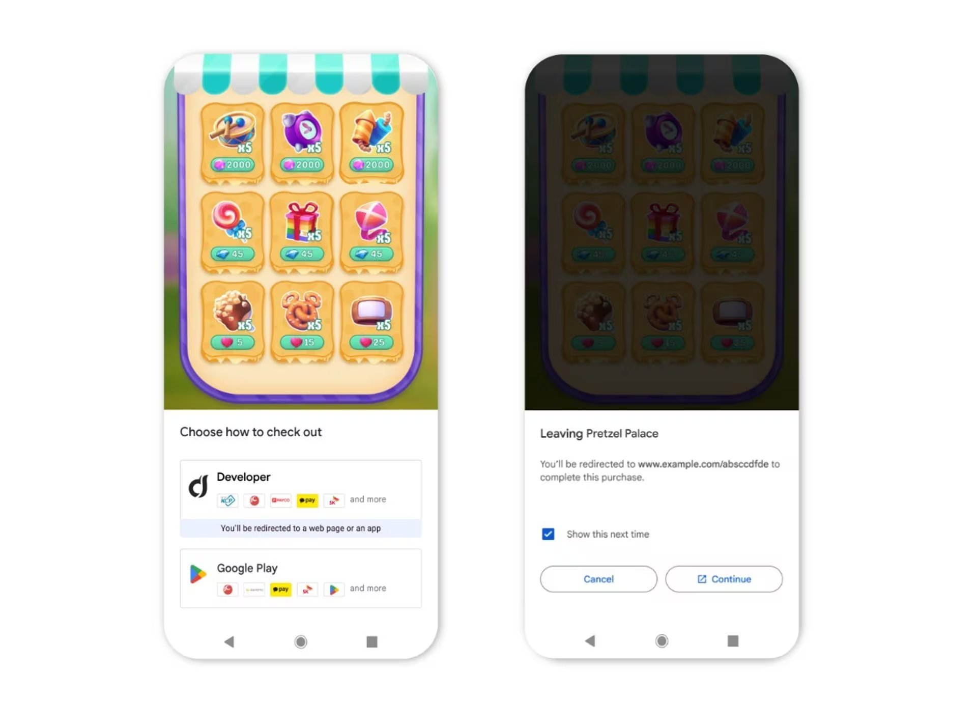 Google Play Store extiende a nivel global su nuevo programa de pagos alternativos y unifica comisiones. (Google)
