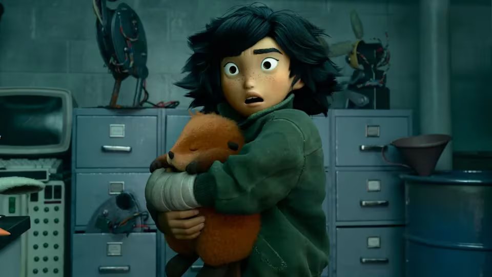 La historia sigue a Mabel, quien forma amistad con un castor. (Captura de video)