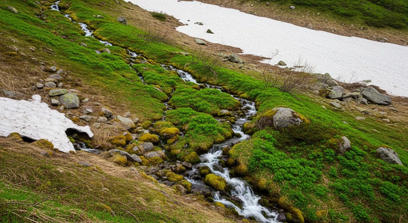 La sequía y las altas temperaturas volvieron inflamable la vegetación de la tundra, exponiendo a Groenlandia a riesgos ambientales inéditos (Imagen Ilustrativa Infobae)