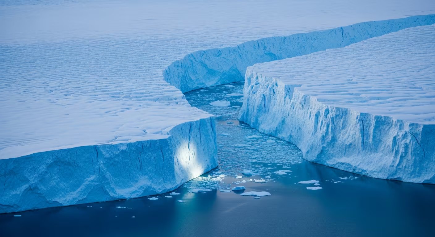 La magnitud de los cambios en Groenlandia dependerá de las emisiones globales de dióxido de carbono en las próximas décadas (Imagen Ilustrativa Infobae)