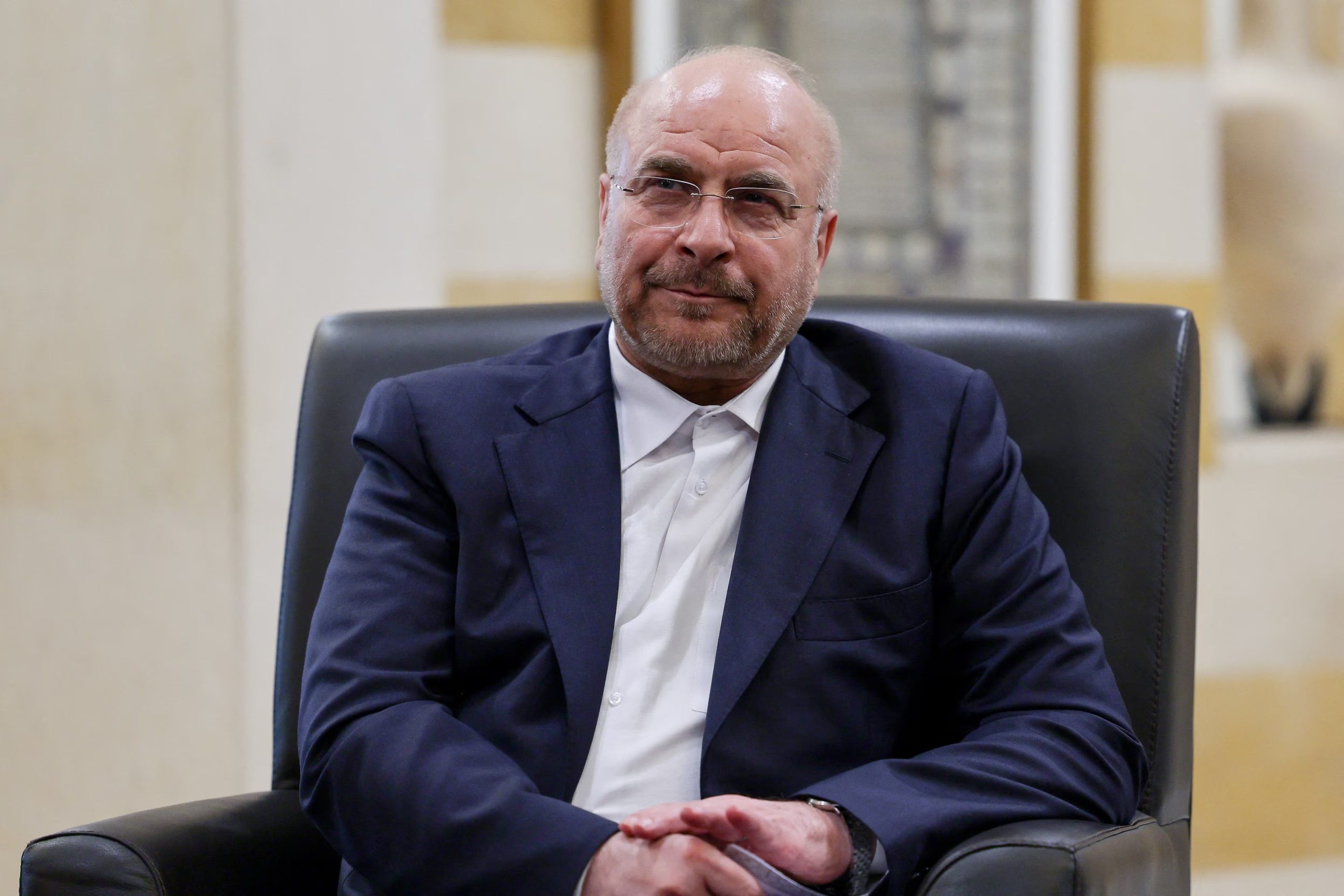 Qalibaf, jefe del equipo negociador iraní, en Beirut: Teherán exige que el Líbano sea incluido en cualquier acuerdo con EEUU y el cese total de las operaciones militares israelíes en el país. (Reuters/Amr Abdallah Dalsh/Archivo)
