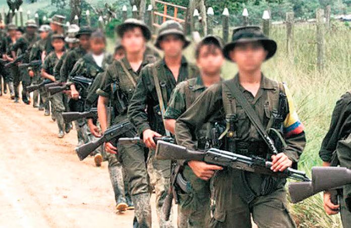 Menores reclutados por las disidencias - crédito Icbf