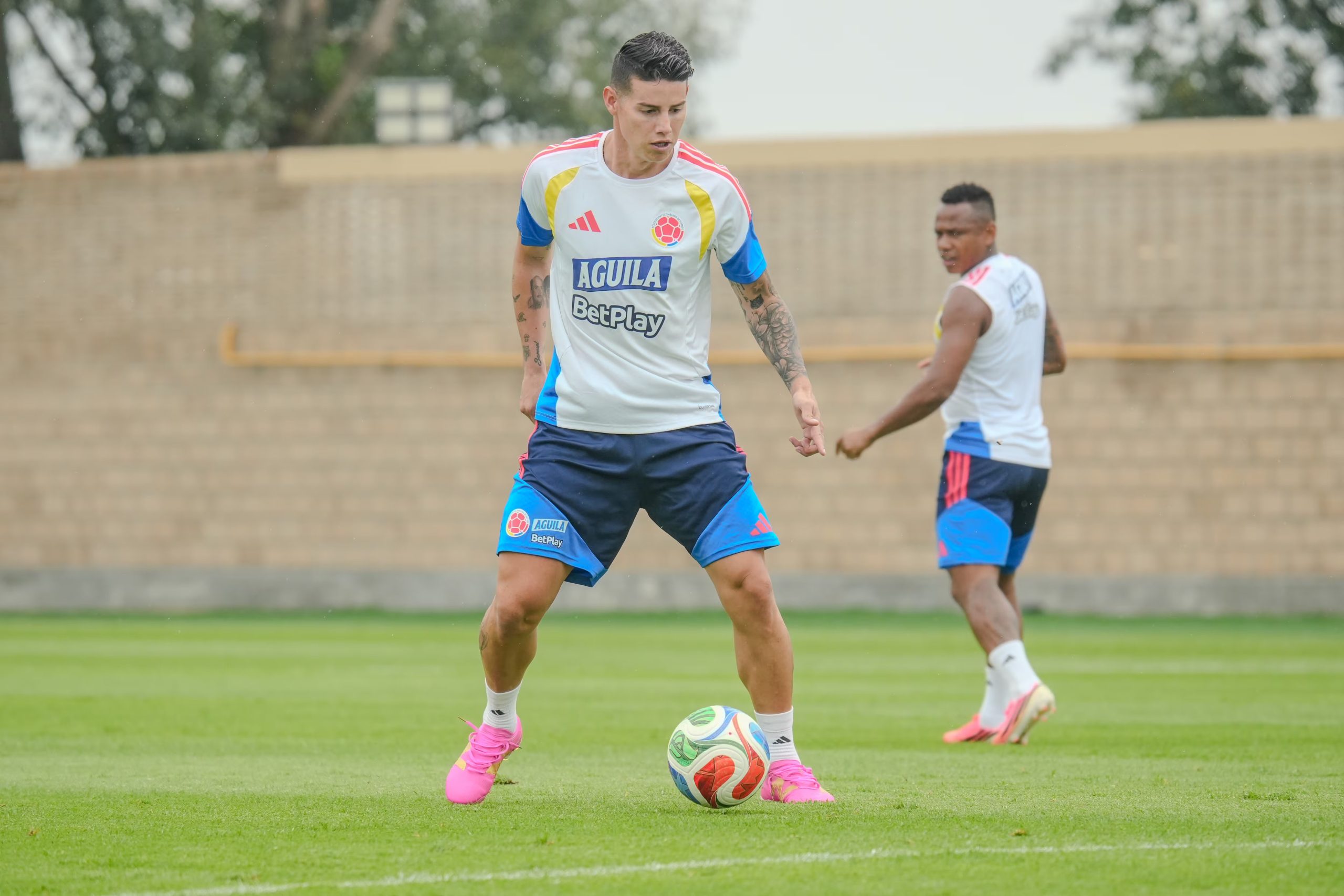 James Rodríguez jugará su tercera Copa Mundial de la FIFA con la selección Colombia - crédito FCF