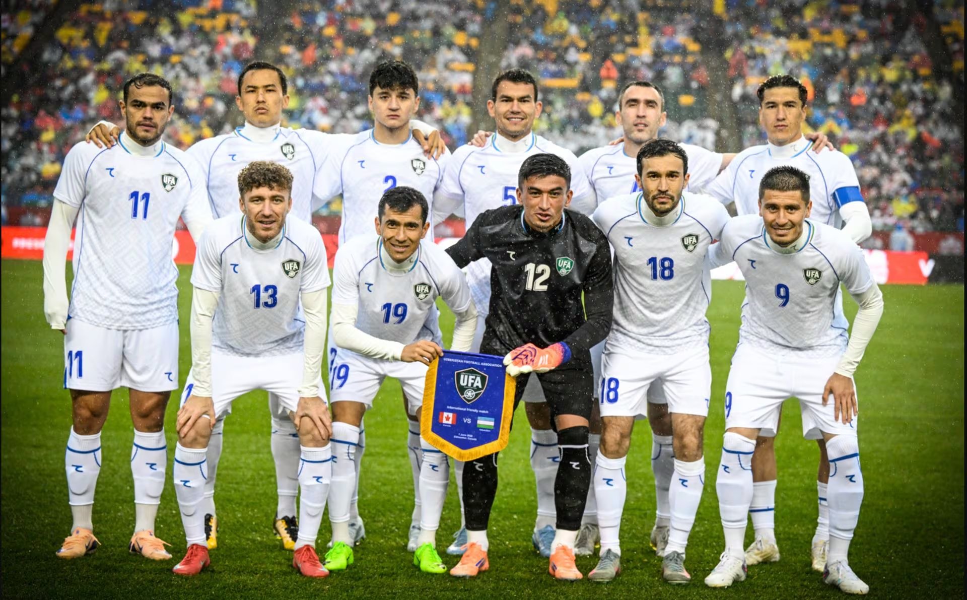 Uzbekistán puede traerle problemas a la Selección Colombia por su juego defensivo y contragolpes - crédito Uzbekistan Football Association