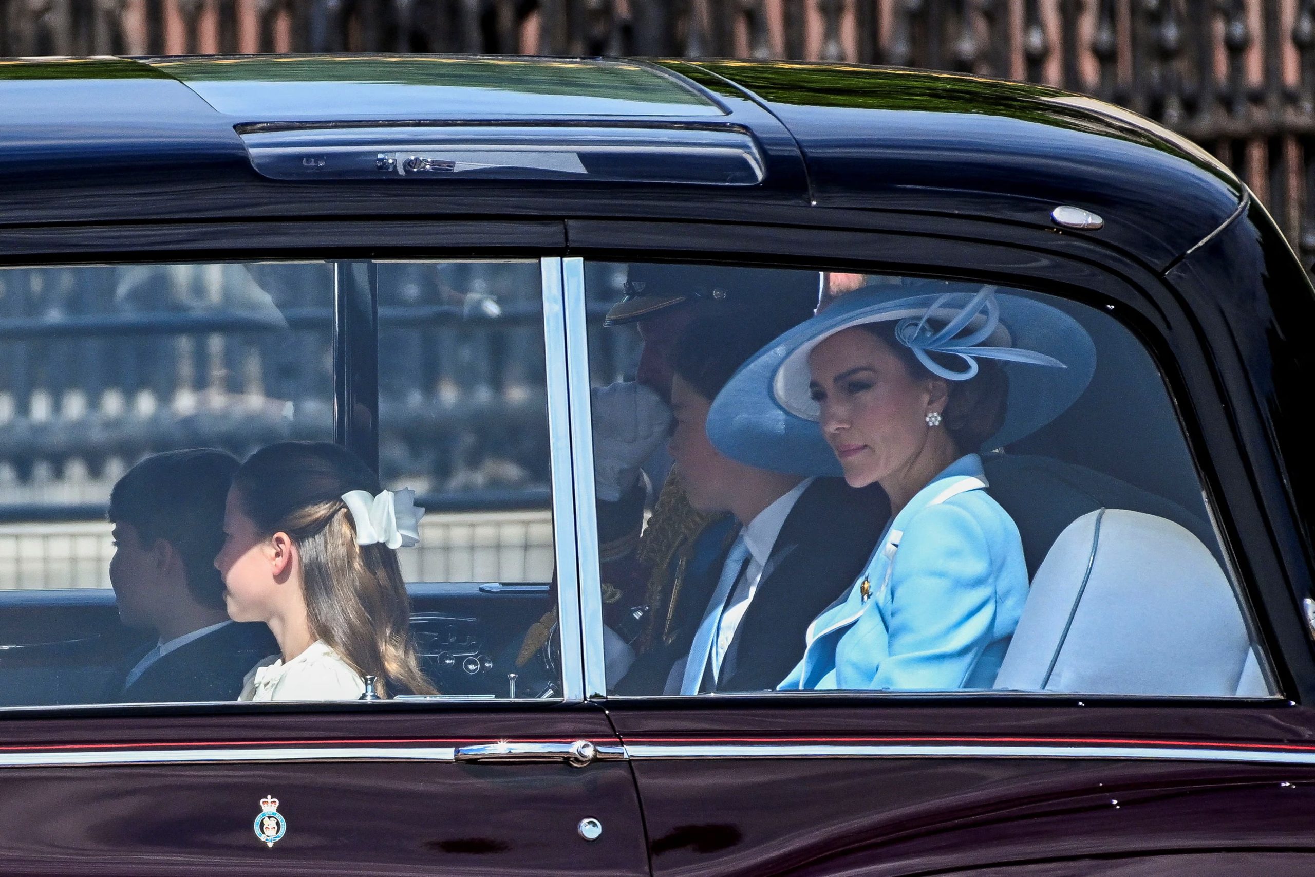 Kate Middleton conquista una vez más el Trooping the Colour 2026 con uno de sus tocados (Reuters)