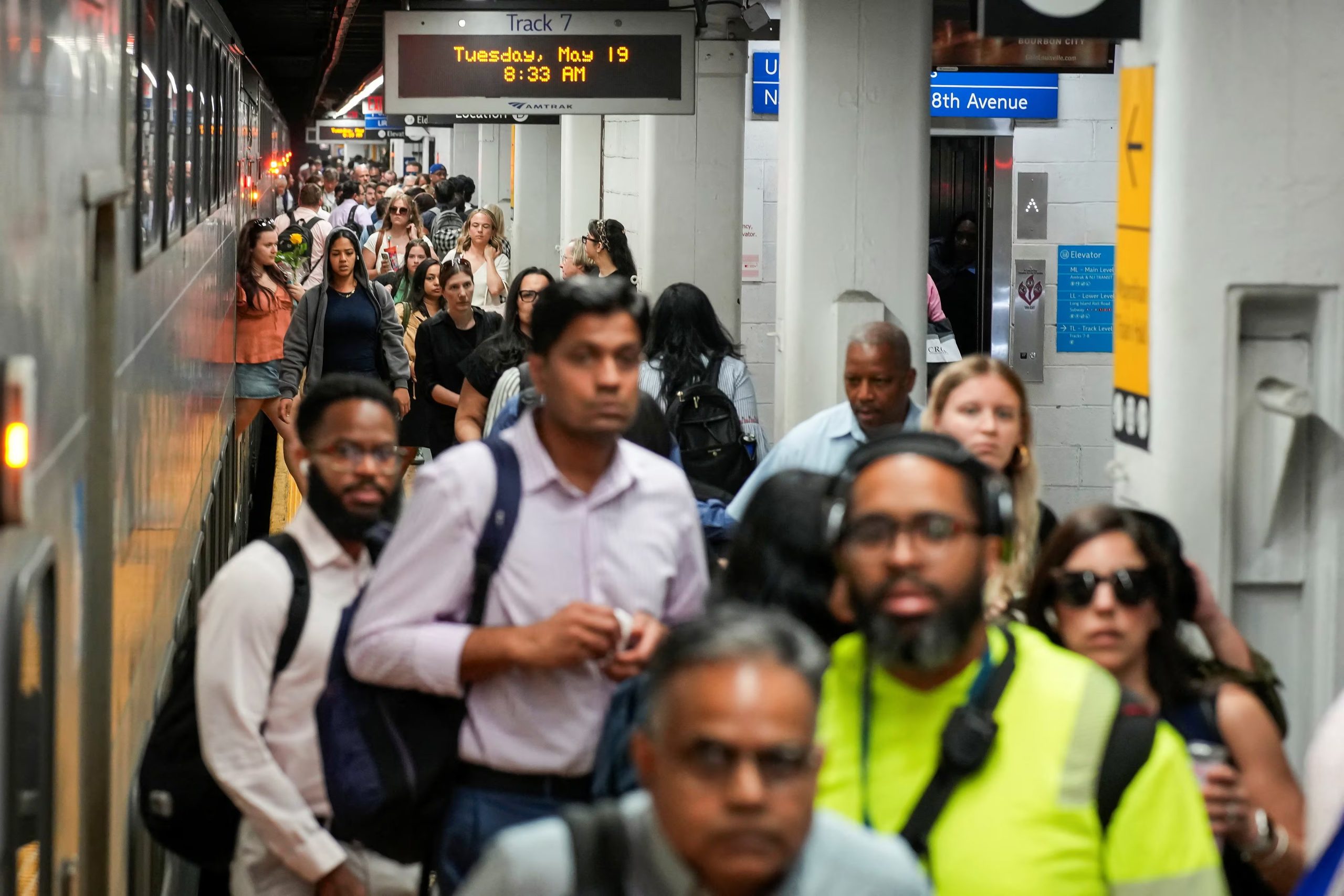 El número de accesos no autorizados a las vías del metro neoyorquino creció de forma sostenida desde 2019, reflejando una tendencia preocupante (REUTERS/Eduardo Munoz)