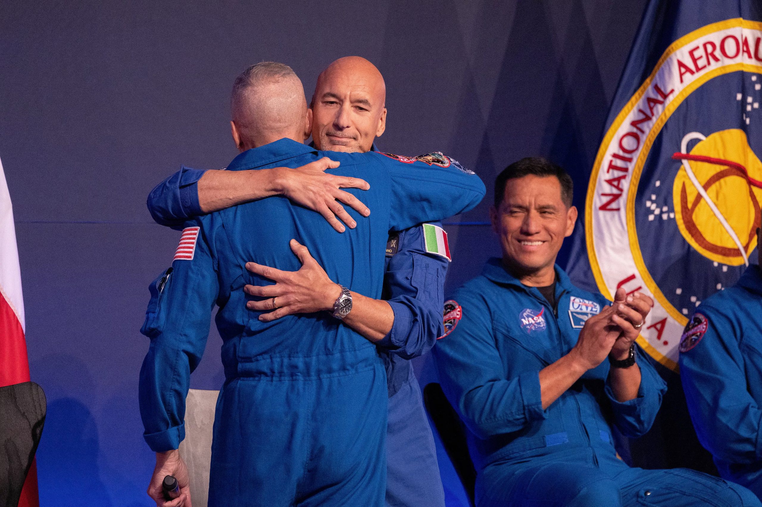 Luca Parmitano sostuvo que incluir sabores italianos en Artemis III refuerza la identidad cultural y el bienestar de los astronautas /REUTERS/Antranik Tavitian
