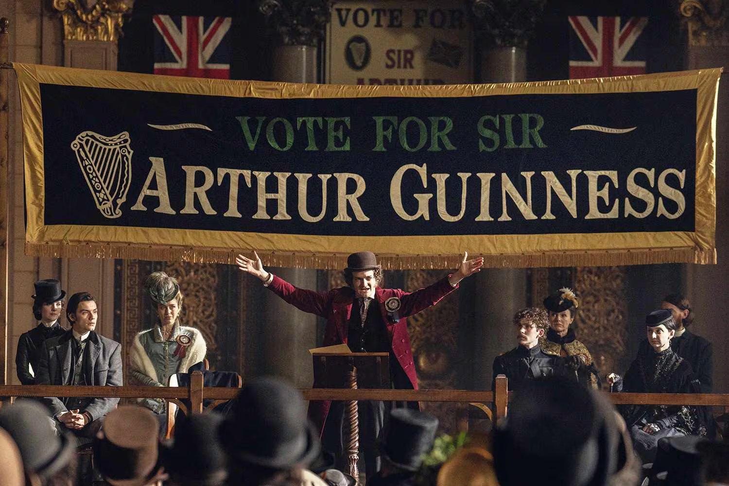 La primera entrega de “House of Guinness” concluyó con un gran cliffhanger que abrió el camino para nuevos conflictos dentro de la familia. (Netflix)