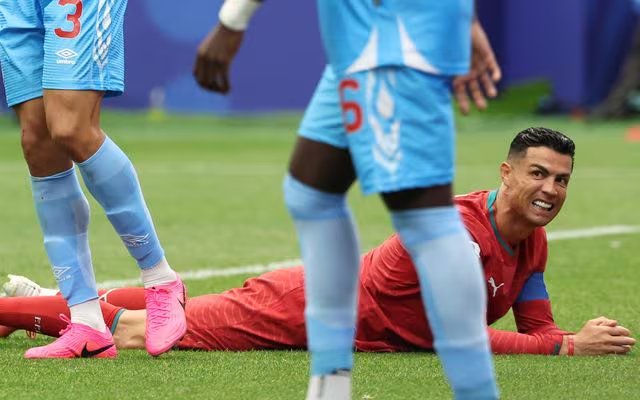 Ronaldo tuvo dos situaciones frente al arco congoleño en el partido y no pudo convertir en ninguna de las dos (Reuters/Troy Taormina)