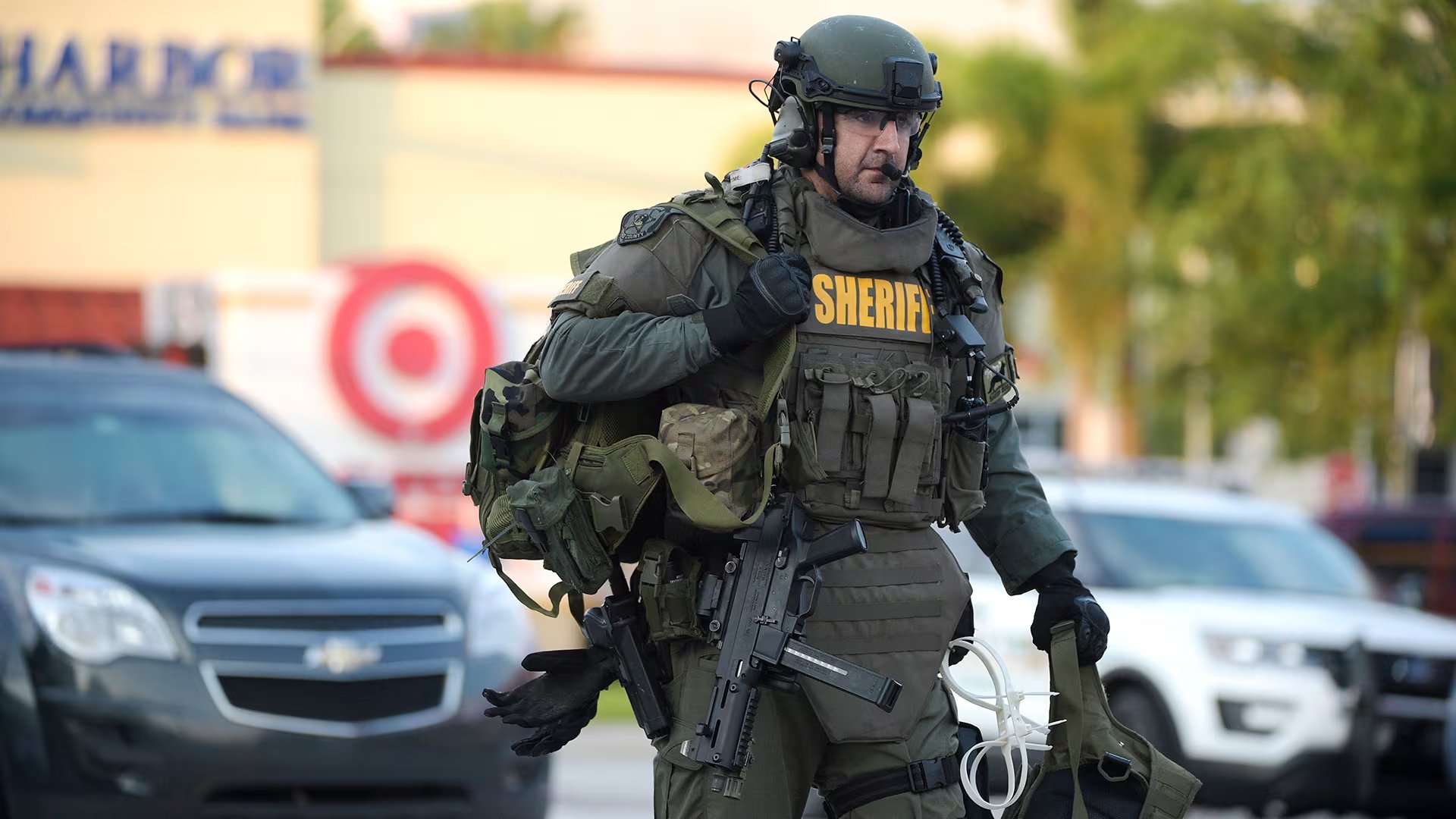 Un agente del SWAT (AP)