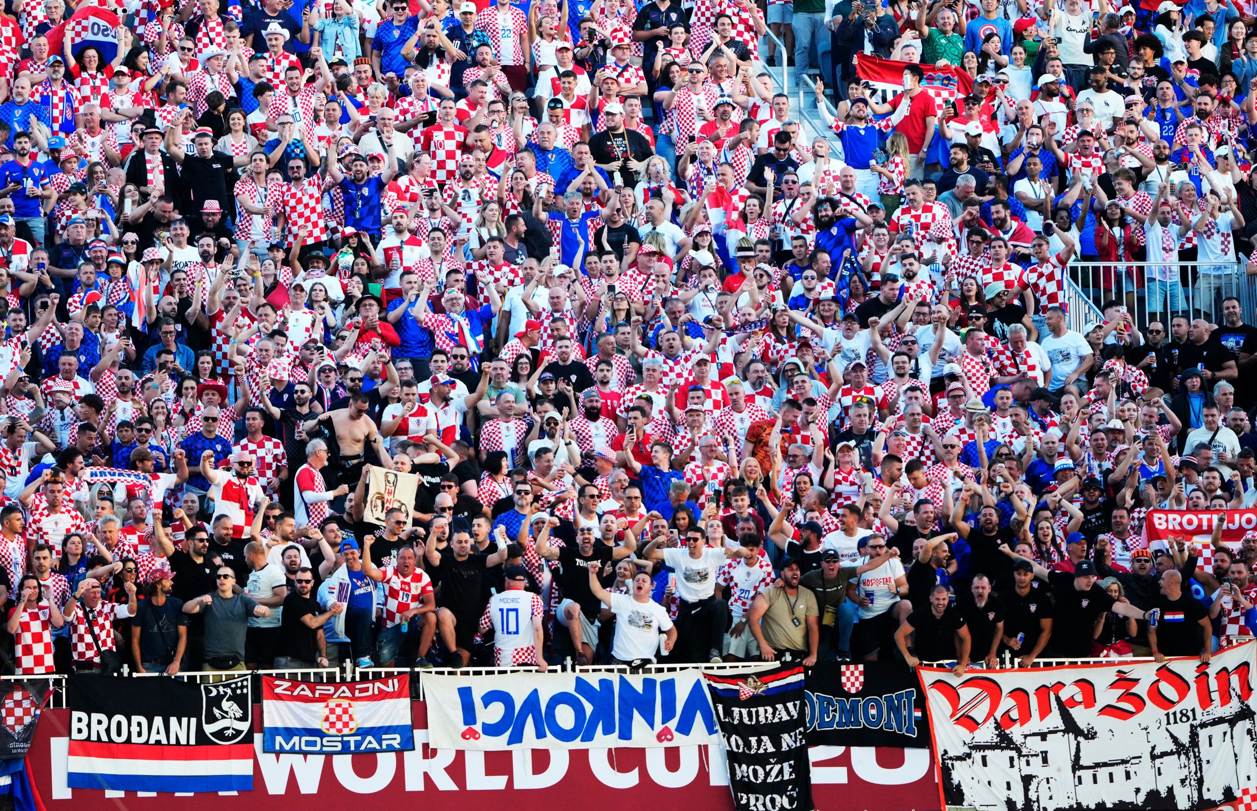 Una buena parte de aficionados de Croacia se encuentra en Toronto por el Mundial 2026 - crédito Kevin Sousa/IMAGN IMAGES vía Reuters