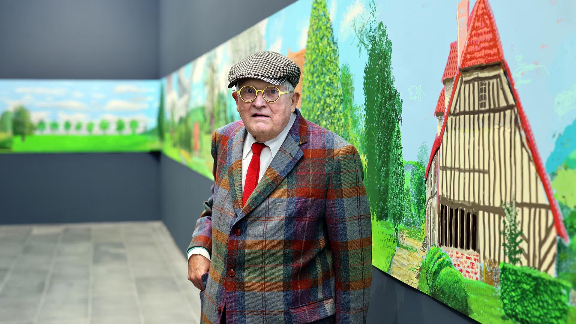 David Hockney se consolidó dentro del arte pop con un enfoque sobre la cultura de consumo distinto al de Andy Warhol y Gerhard Richter (Foto: archivo AFP)