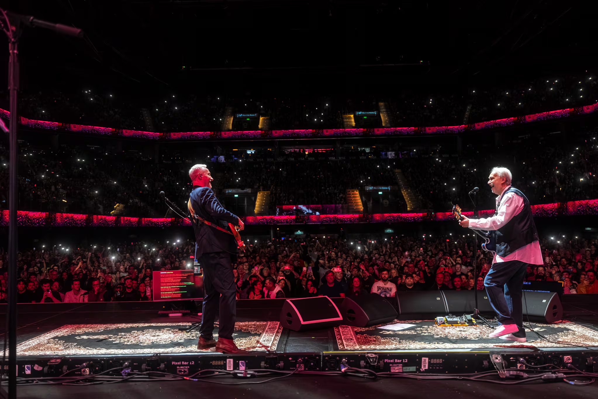 Serú Girán: una fiesta que mostró a David Lebón y Pedro Aznar en plenitud (Foto: Rodrigo Alonso)