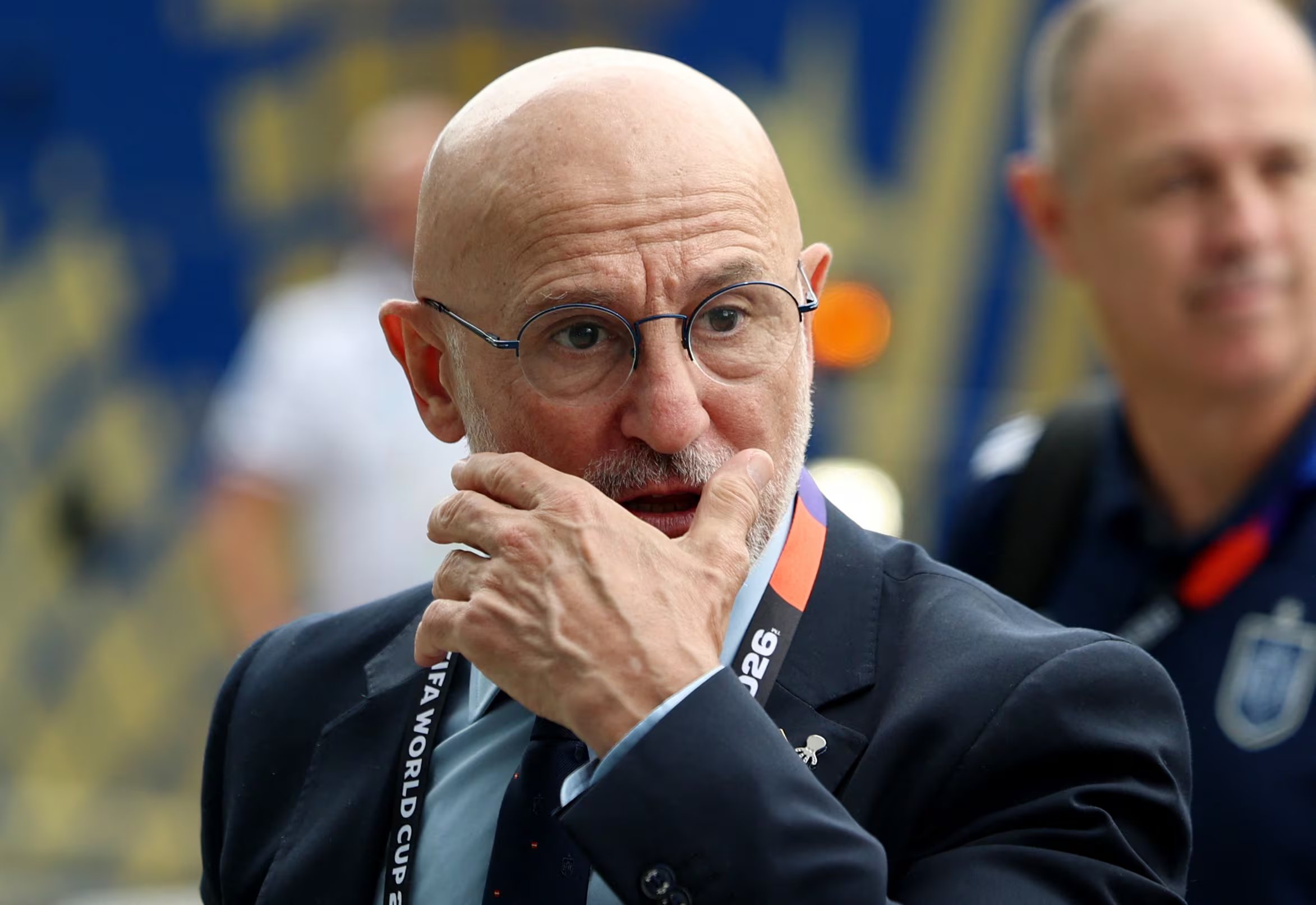 Luis De La Fuente. (REUTERS/Siphiwe Sibeko)