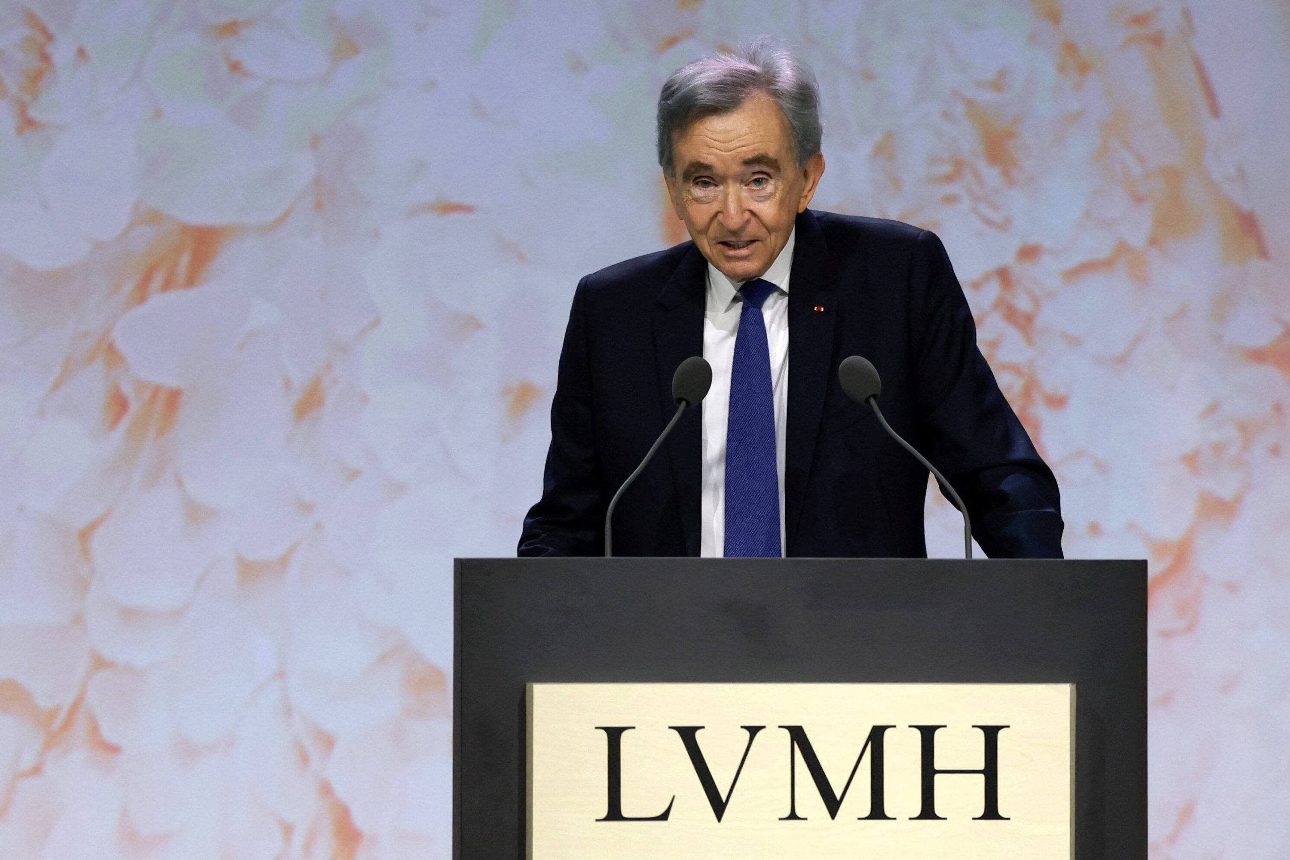 El empresario francés Bernard Arnault es el único integrante no estadounidense del top 10, liderando el conglomerado LVMH del sector lujo (REUTERS)