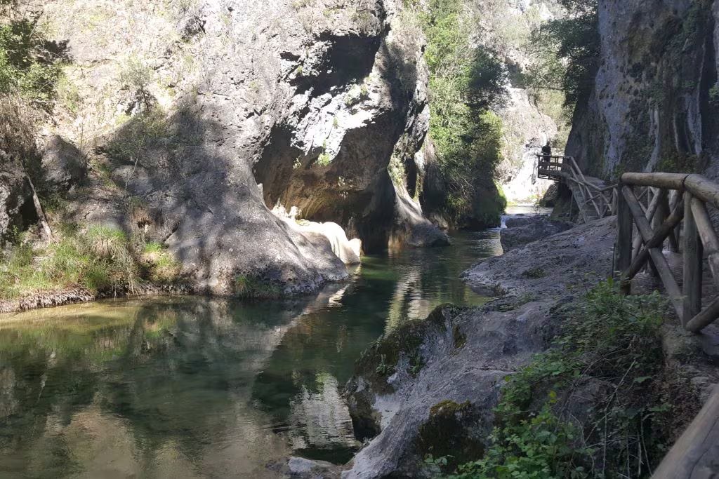 Ruta de los puentes colgantes en el río Borosa, en Jaén. / Junta de Andalucía