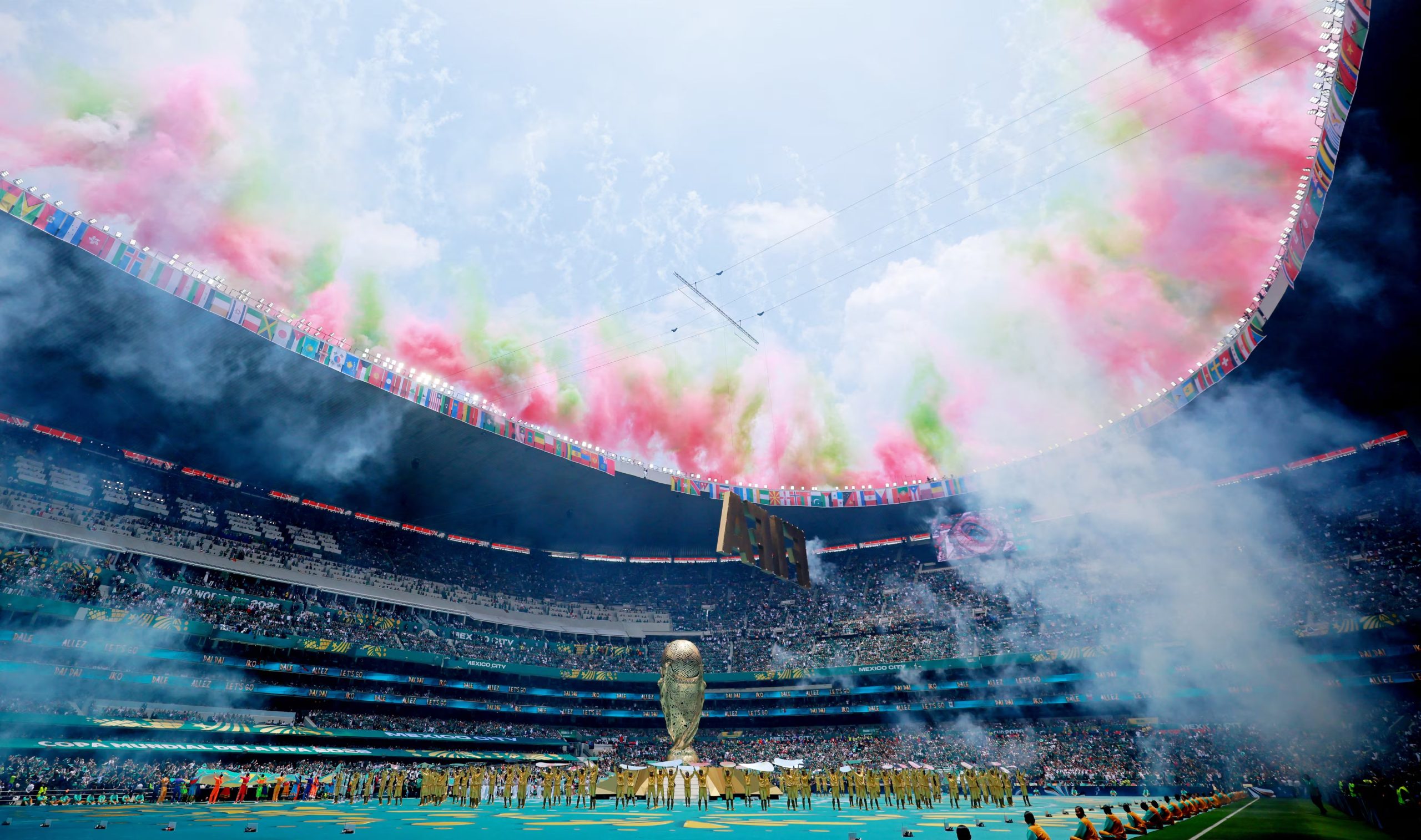 El show de la inauguración del Mundial