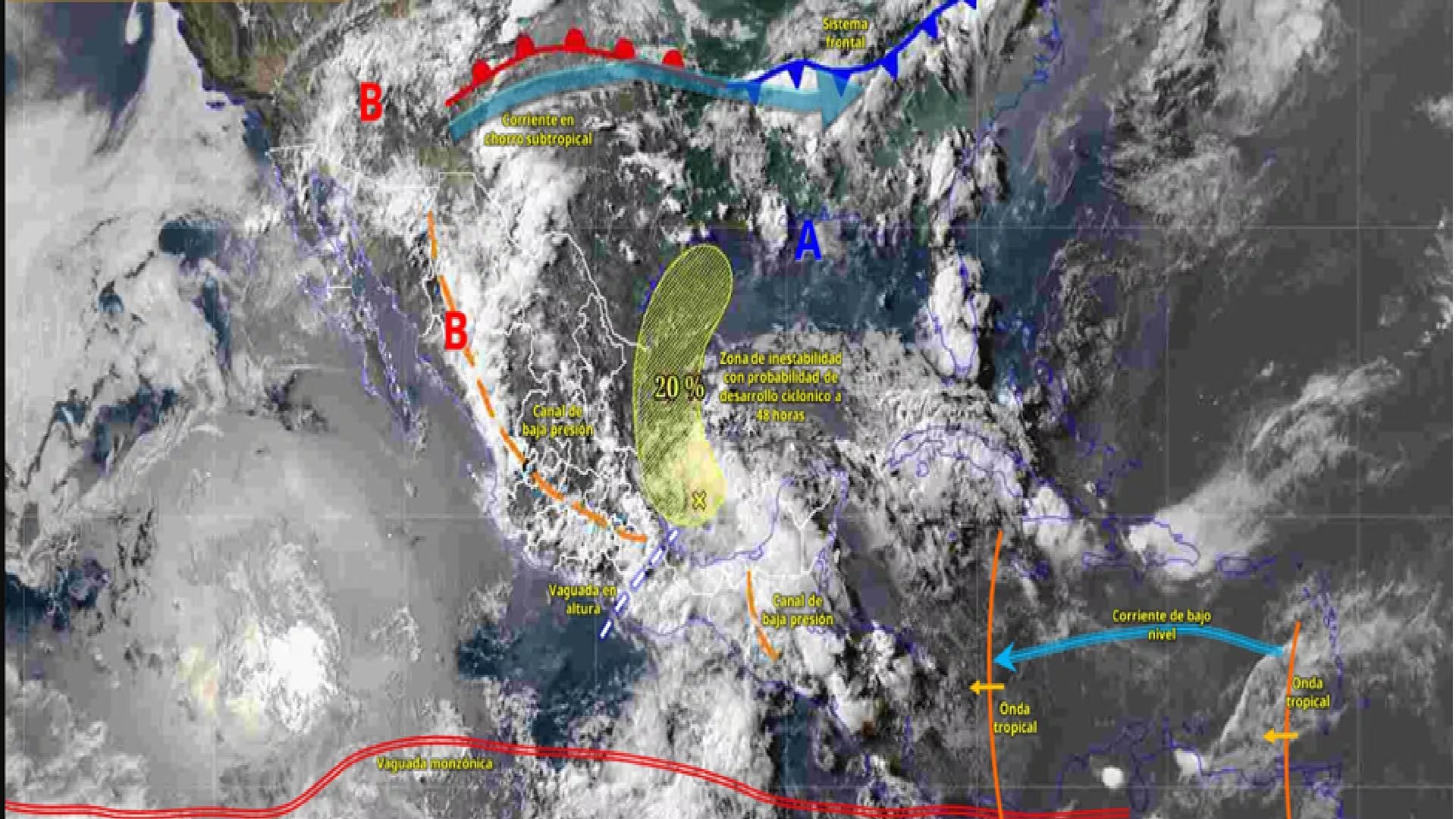 Clima Conagua Lluvias (@conagua_clima/X)